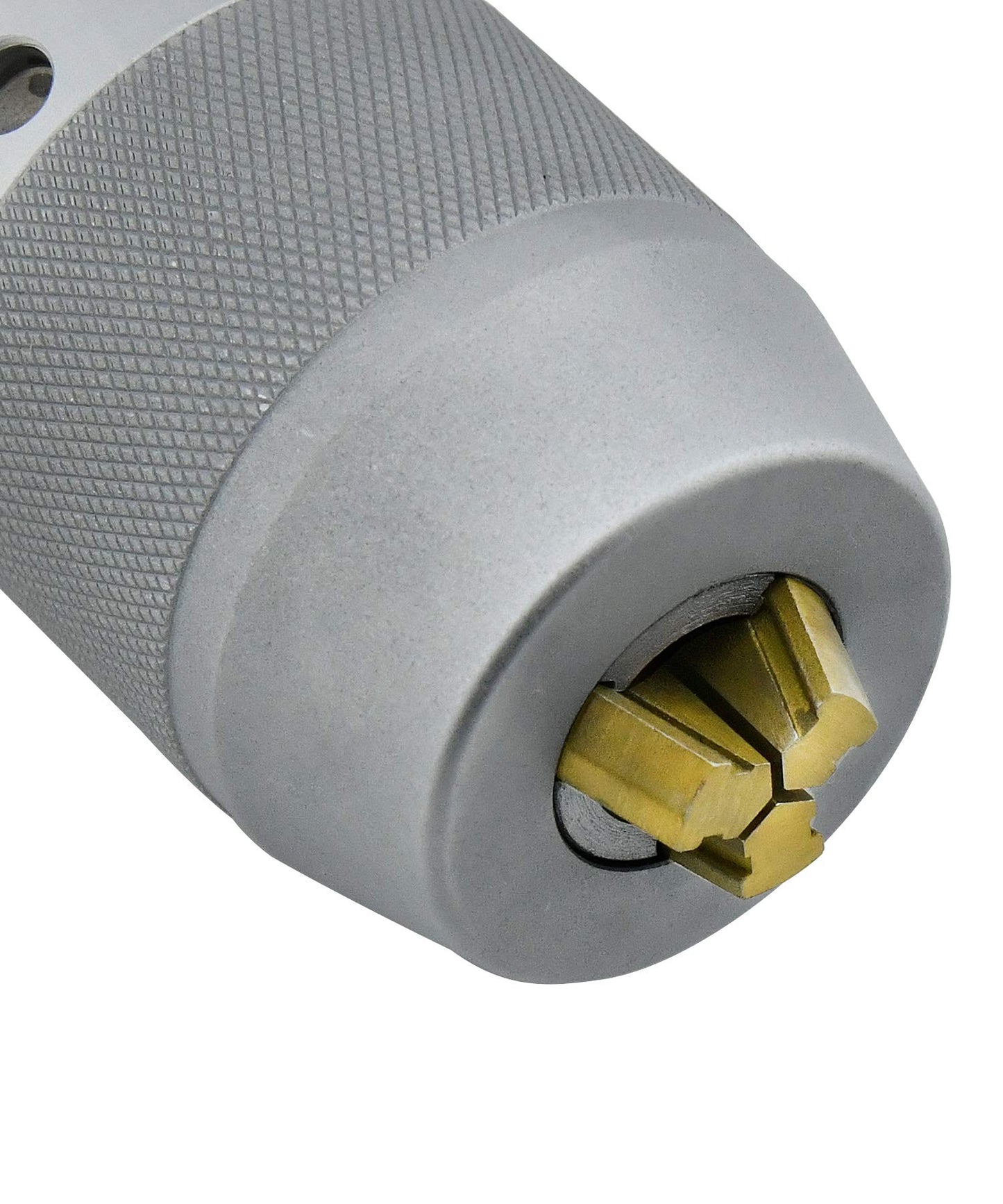 Earl Diamond Super Heavy Duty APU16 1/32-5/8 Inch R8 Shank Precision Integrated Keyless Drill Chuck