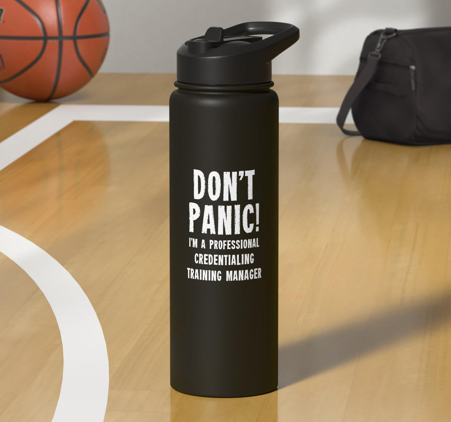 Credentialing Training Manager Stainless Steel Insulated Water Bottle