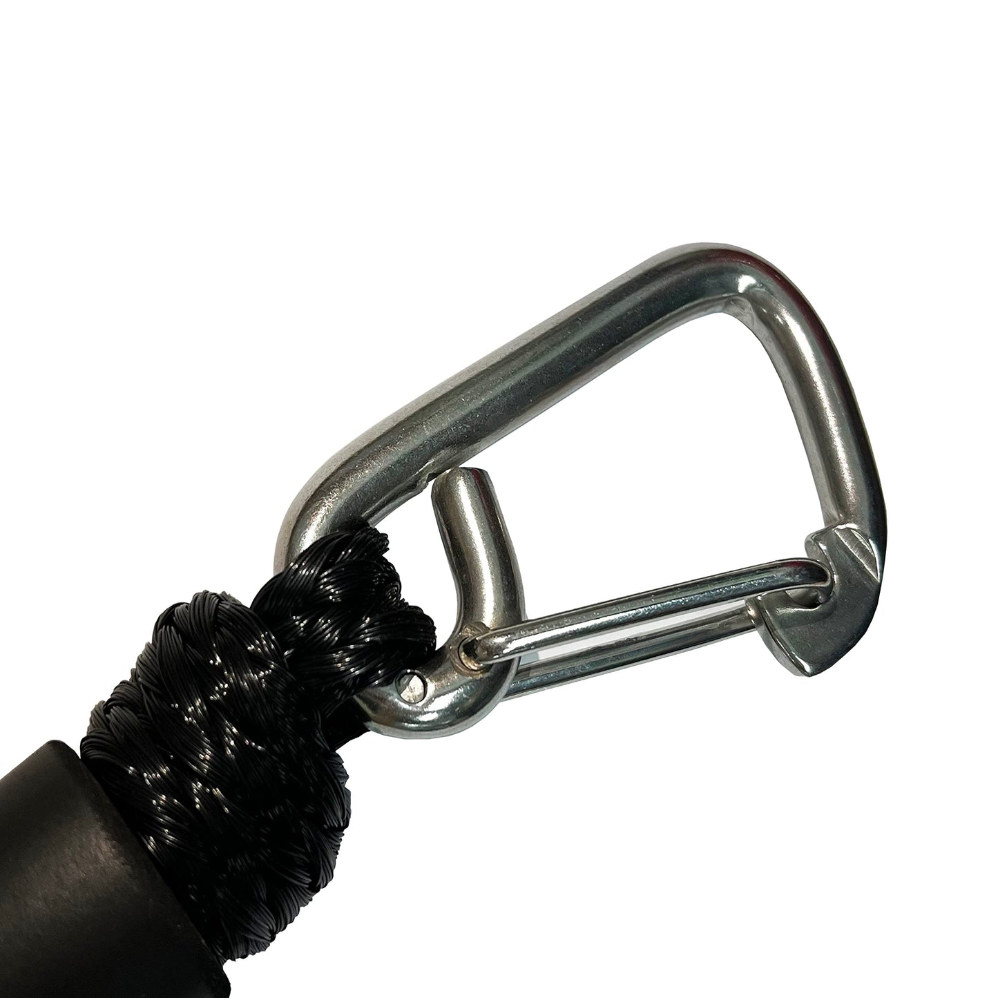 ZRSCHYG Bungee Dock Lines for Boats – Single Hook Heavy-Duty Elastic Anchor Rope – Secure Boat Dock Lines, Potoon Mooring & PWC Tie Downs (Black, 4 FT)