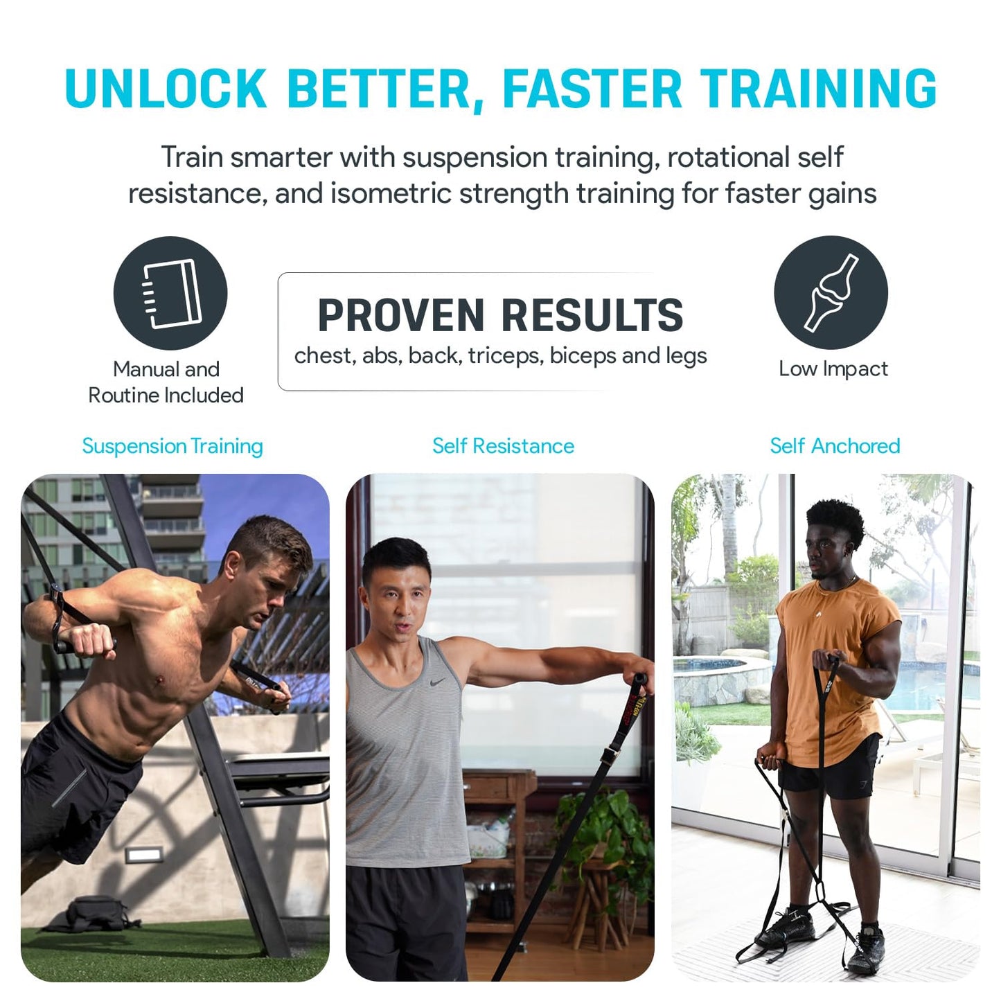 Bullworker Pro System: Isometric Strength Training Complete Home Fitness Bundle for Full-Body Strength, Flexibility & Mobility