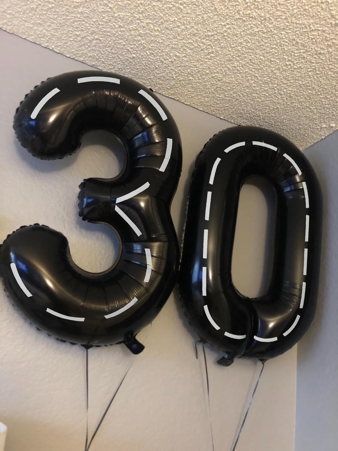 40 Inch Number 8 Balloon - Black 8th Birthday Decorations | Perfect for Men, Boys, Weddings & Graduations
