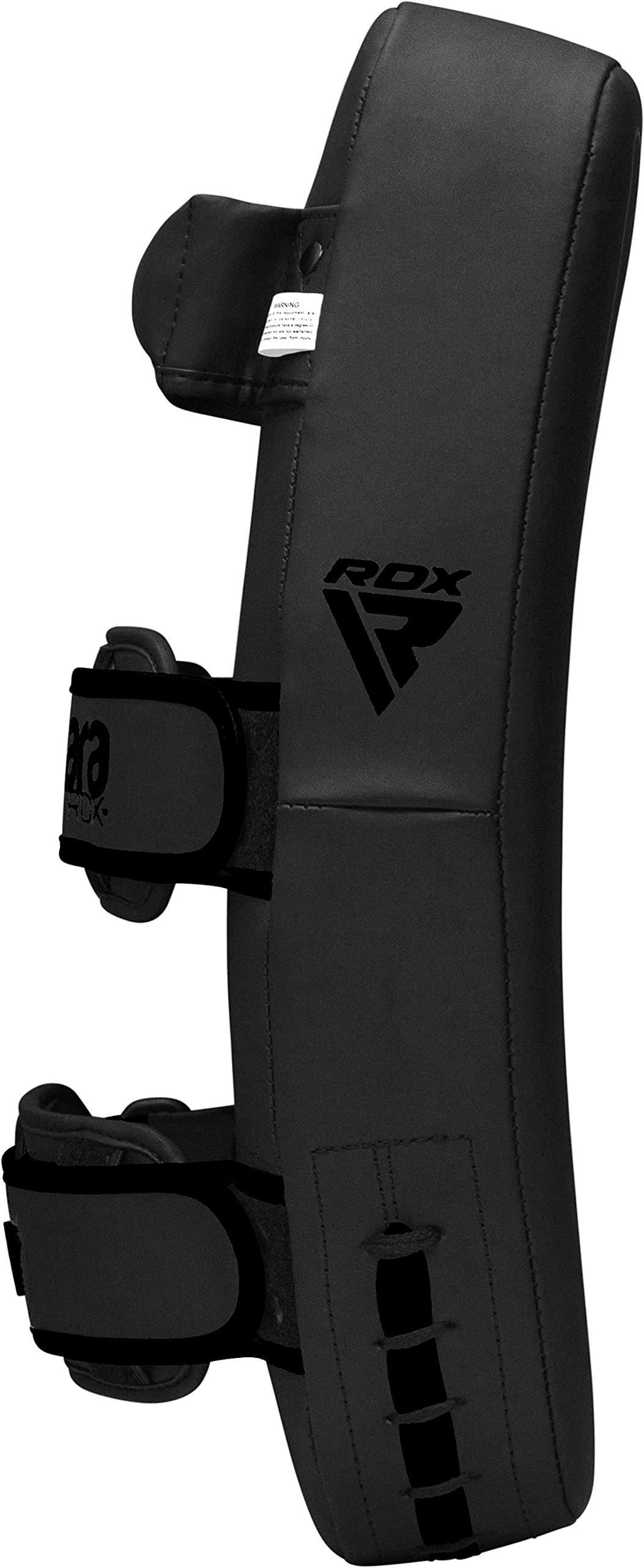 RDX Thai Pads Curved Kickboxing Muay Thai with Solid Handle Grip, Maya Hide Leather KARA Strike Shield for Knees Elbows Kicks Punches, Coaching Training Boxing MMA Martial Arts Taekwondo Combat Sports