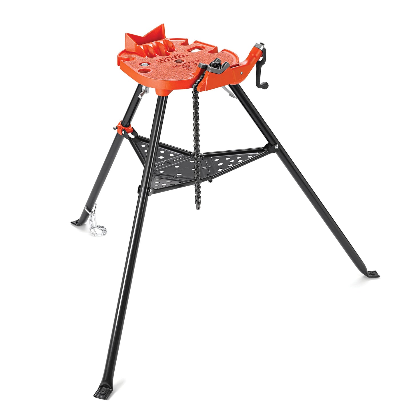 RIDGID Pipe Threading Machine, Pipe Vise and Accessories Bundle