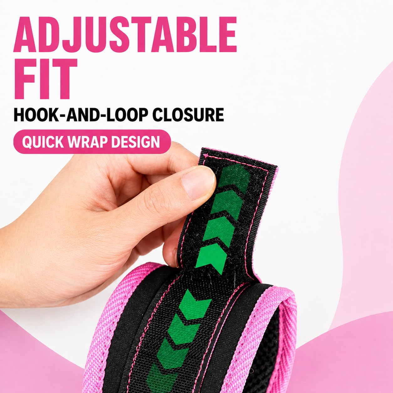 Ankle Straps for Cable Machines, Pair of Padded Neoprene Ankle Cuffs with Metal D-Rings, Adjustable Resistance Band Attachment for Glute Kickbacks, Leg and Hip Workouts(Black)