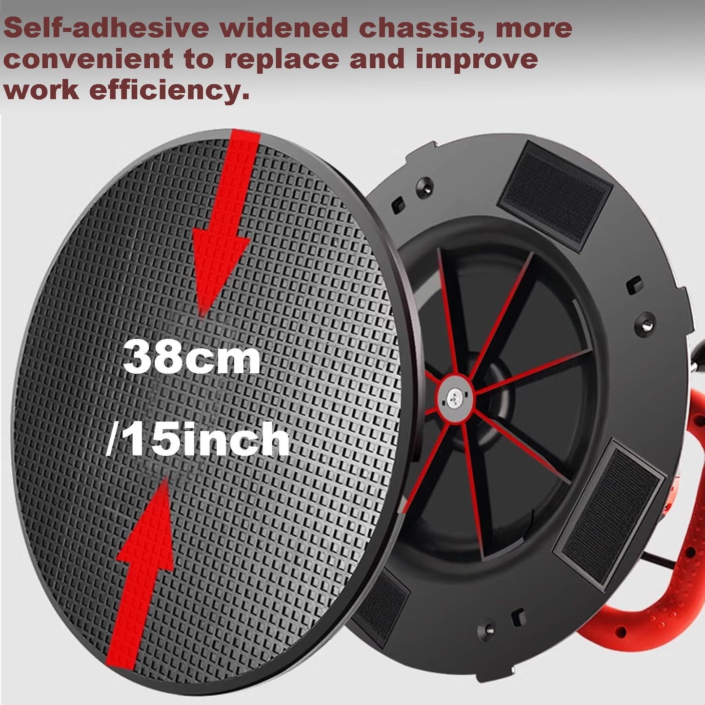 PreAsion 220V Wall Smoothing Polishing Machine 3800W Electric Concrete Cement Mortar Trowel Hand-Held Putty Cement Mortar Trowel Plaster Smoothing Tool