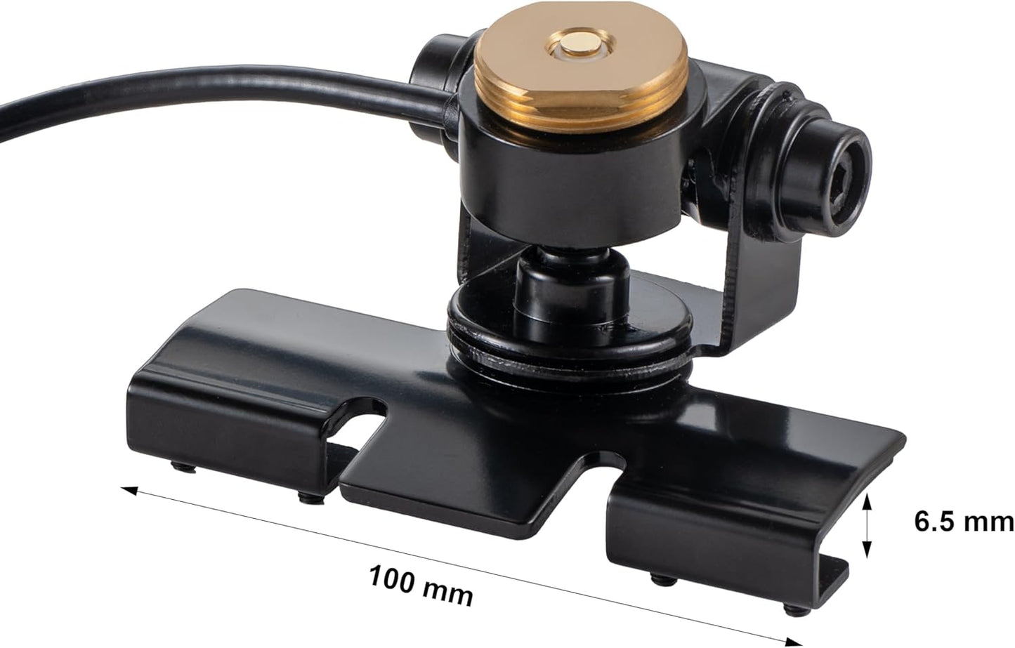 eifagur PL-259 16.5 Adjustable NMO Antenna Lip Hatchback Mount W/NMO Mount Cap UHF Male ft Cable for Vehicle Truck Car