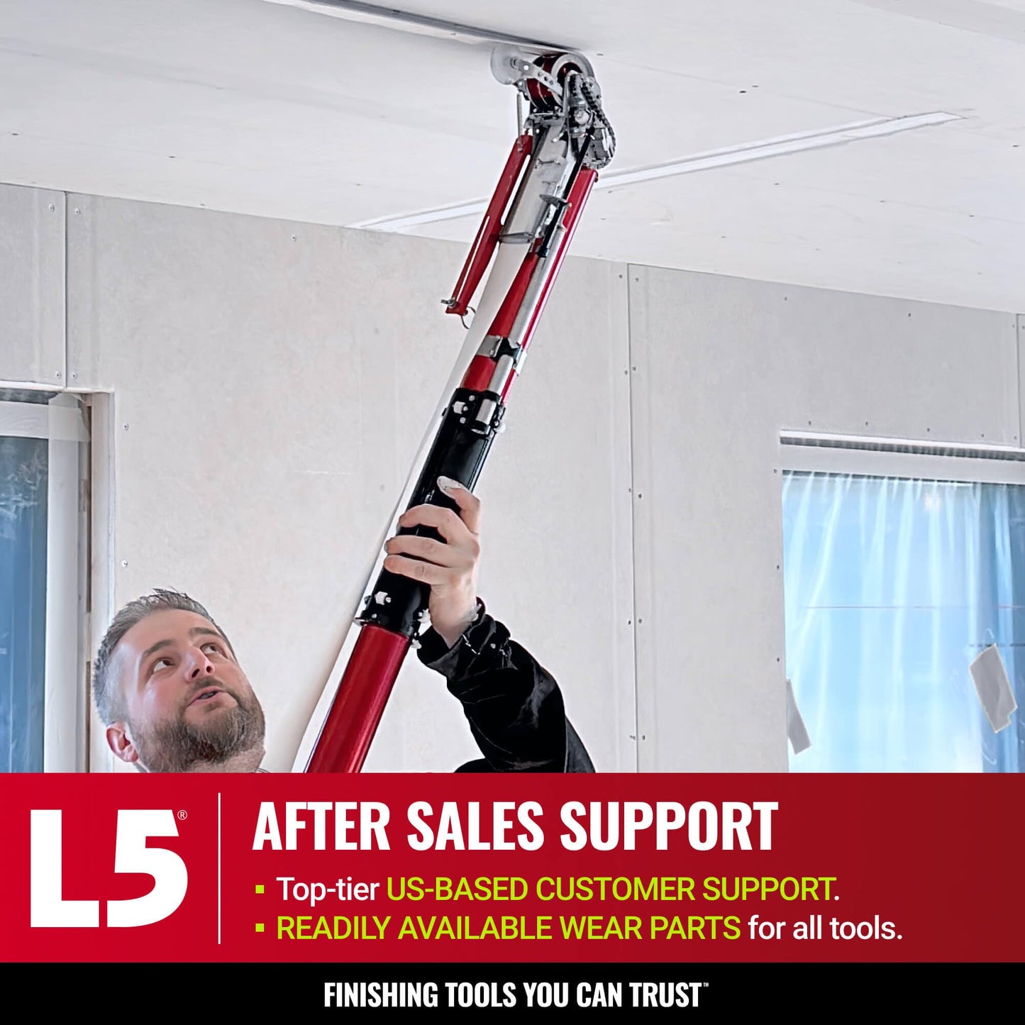 LEVEL5 Automatic Drywall Taping and Finishing Tool Set | 4-600 | Automatic Taper, 10”/12" Flat Boxes, 3” Angle Head, 7” Corner Applicator Box, Corner Roller, Standard Handles, Pump, Gooseneck