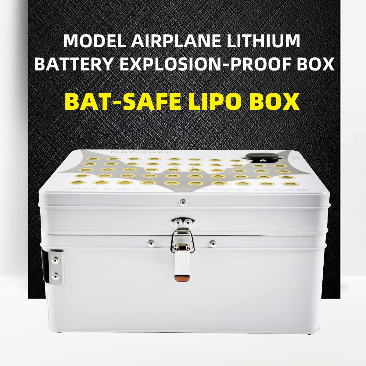 Lipo-Lithium Battery Charging Safe Box M Size