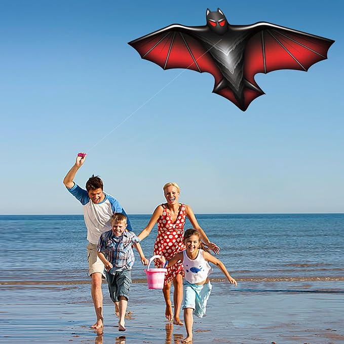 Kite for Kids Ages 3-5 4-8 & Adults, Flying Toys| Beach Toys| Outdoor Toys, Easy to Fly Butterfly Kites with Handle and 328FT Kite String, Large Kites for Boys Girls Birthday Gifts Party Favor Games