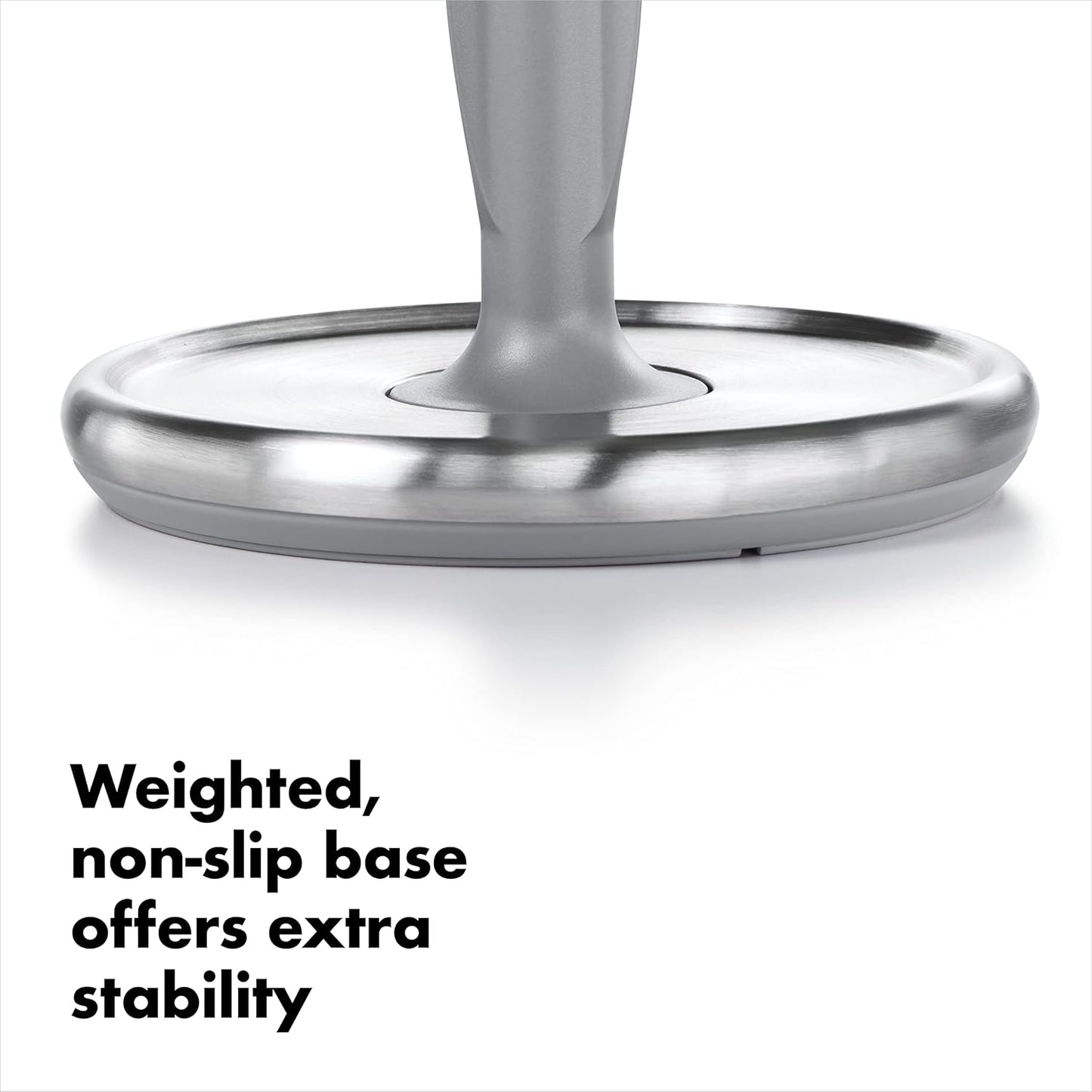 OXO Good Grips Paper Towel Holder - Steady Design for Countertop Use | Durable & Stylish