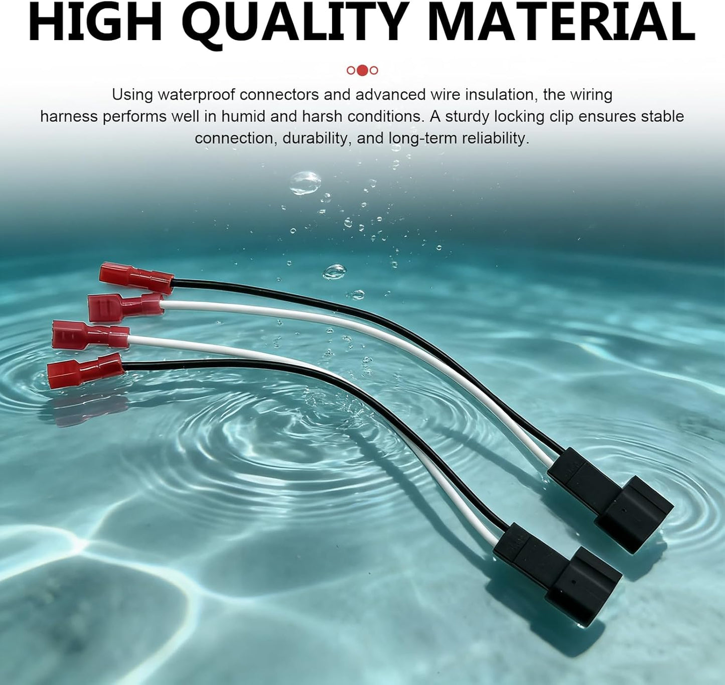CouTunp 4PCS 72-5600 F150 F250 Speaker Harness, Car Door Speaker Adapter Connector Plug, Speaker Wiring Harness Adapter