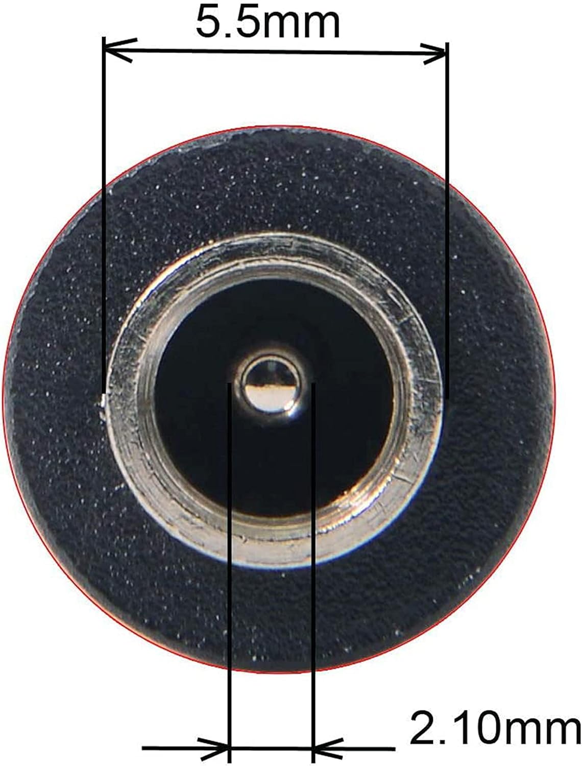 SHANFEILU 5.5x2.1mm DC5521 2 USB C to DC Power Adapter Type C USB Male to DC Female Connector Female to Type C Male