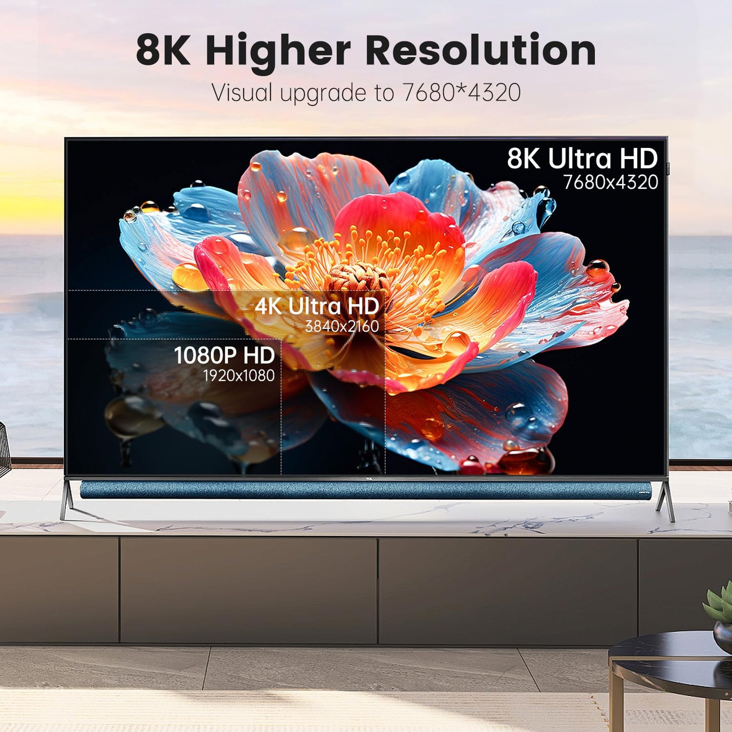 TagBreet 8K 2.1 30 /9M, 48Gbps 4K 240Hz 165Hz 144Hz 120Hz, 8K 60Hz, HDR10+, HDCP2.3|, PS5 HDMI Cable ft Ultra High
