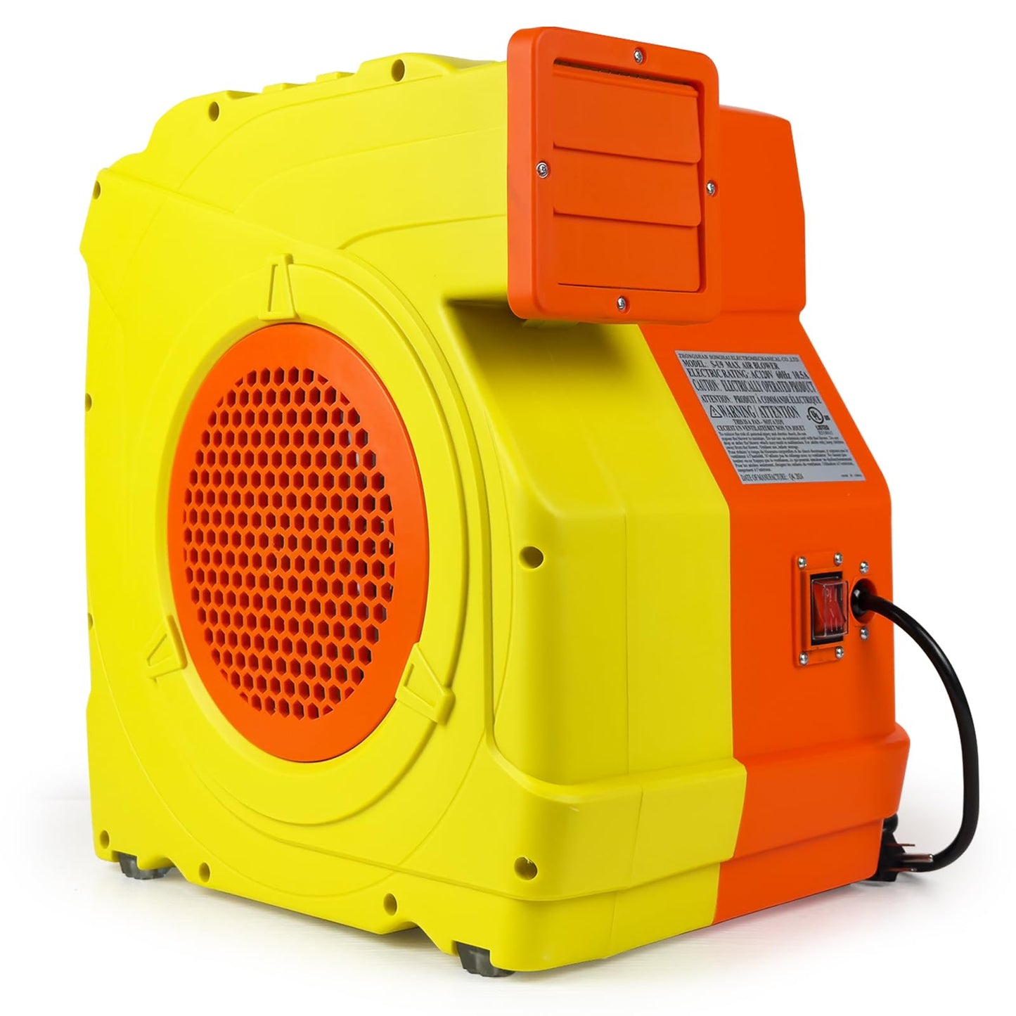 WARSUN Commercial 1500W 2.0HP Air Blower Fan for Giant Inflatable Products Recommended for Bounce House Water Slides, Jumpers, Paint Booths, Party Tents