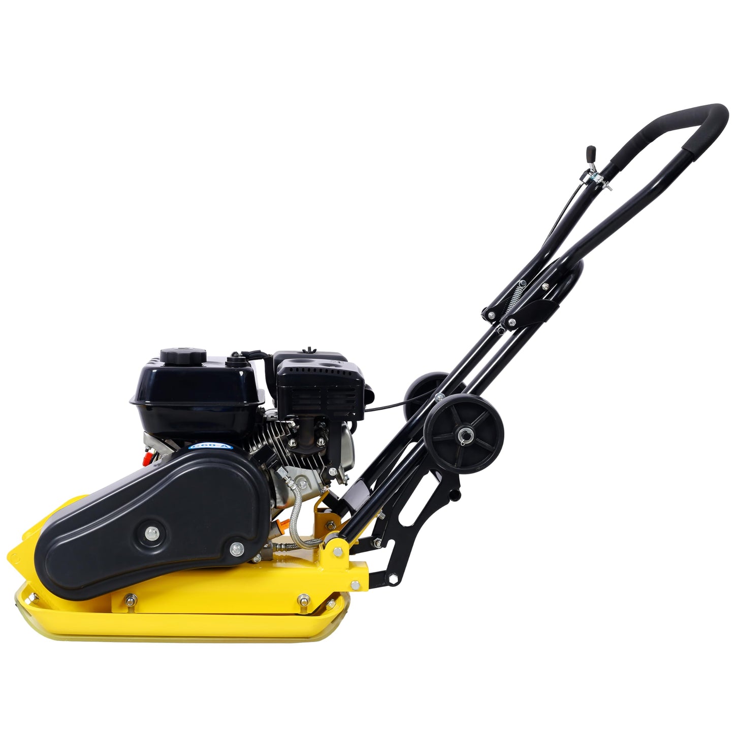 7.0HP Plate Compactor, 212CC Gas Engine, Vibratory Compaction Tamper, 20 x 14 in Plate Power Jumping Jack Tamper, 5500 VPM Pavement Compactor for Walkways, Asphalts, Paver Landscaping