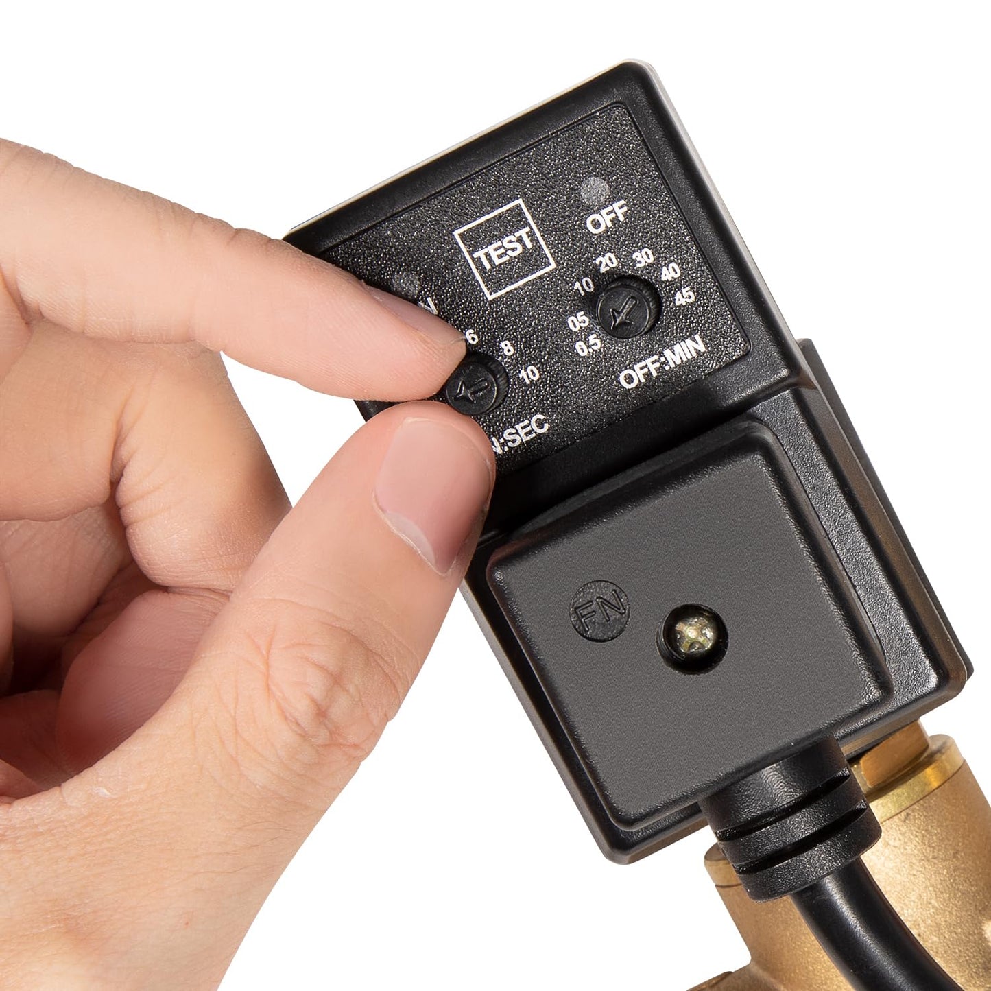 Replacement for Edv200 Automatic Electronic Drain Valve Removes Condensed Water And Oil From The Air Receiver Tank 1/4 NPT 110/120v 7/16" ORF