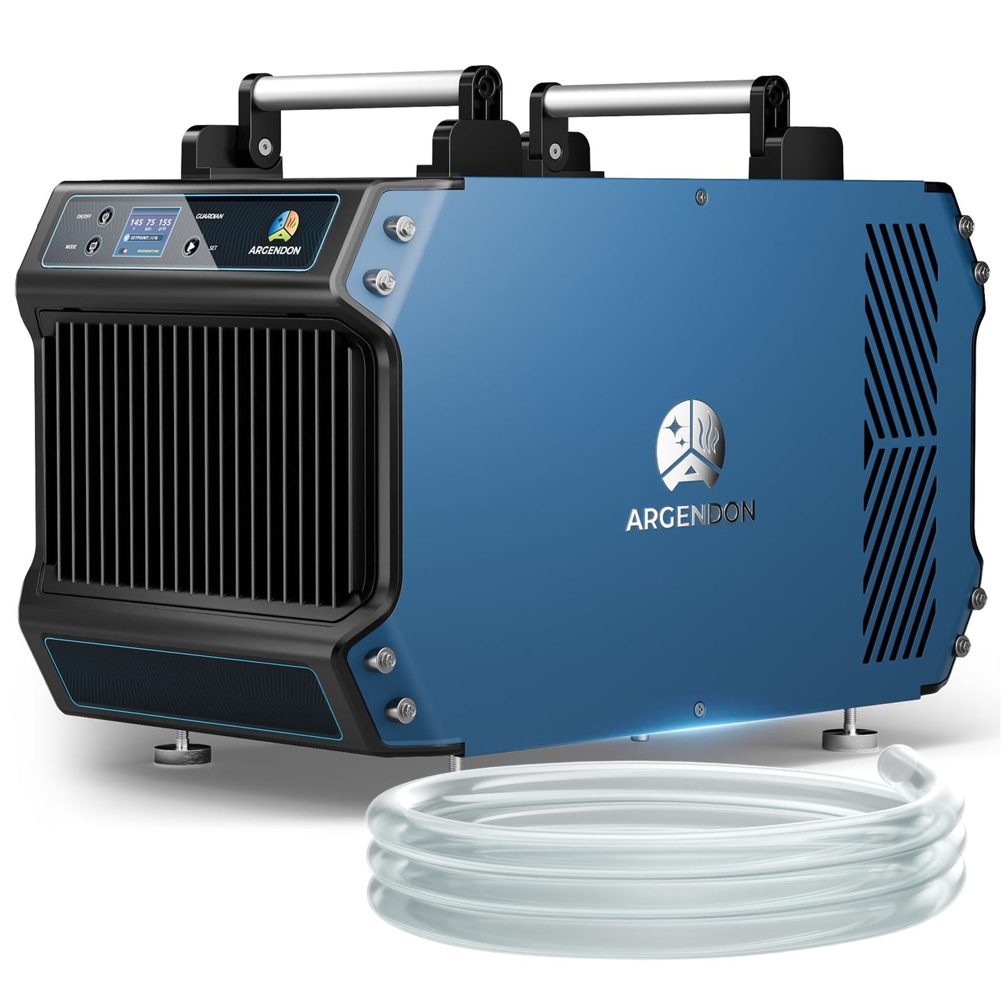 ARGENDON 180 Pints Crawlspace Dehumidifiers with Pump and Drain Hose, Commercial Dehumidifier for Basement, Industrial Large Spaces, Basement, Job Sites, cETL, 5-Year Limited Warranty