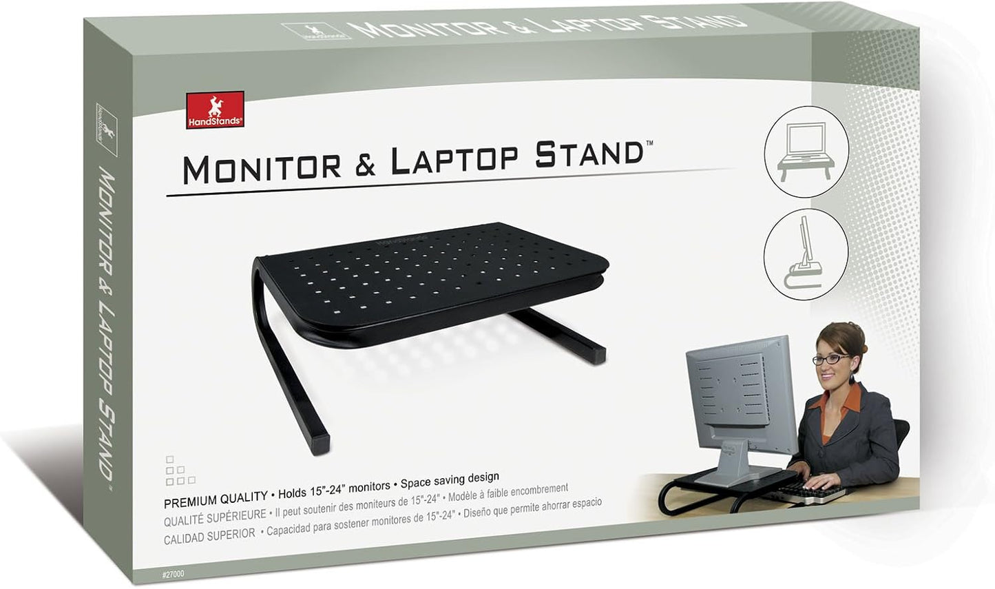 HandStands Laptop & Monitor Stand - Adjustable Support