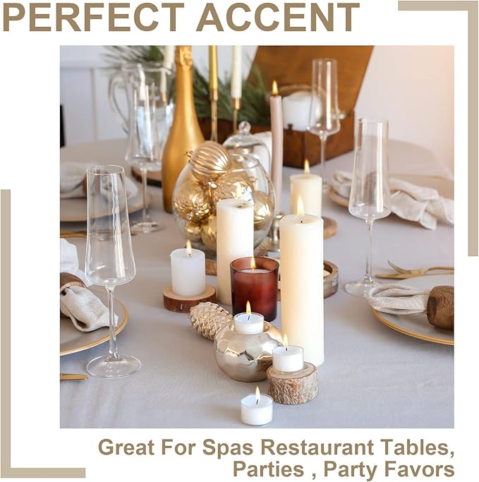 Amyhill Set of 30 White Unscented Pillar Candles 2 x 3, 2 x 5, 2 x 8 Inch Large Tall Pillar Candles Bulk Rustic Emergency Big Cotton Wick Wax for Wedding Home Restaurants Spa Church Decorations