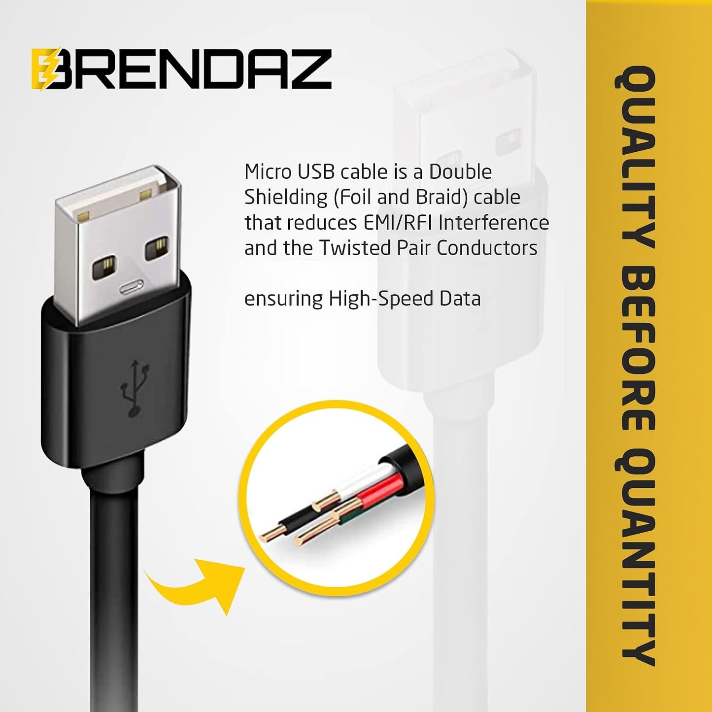 M50 90D 2.0 (15-Feet) BRENDAZ Compatible Canon Camera USB Cable for Canon EOS Mirrorless, EOS Cameras, USB Cable Micro