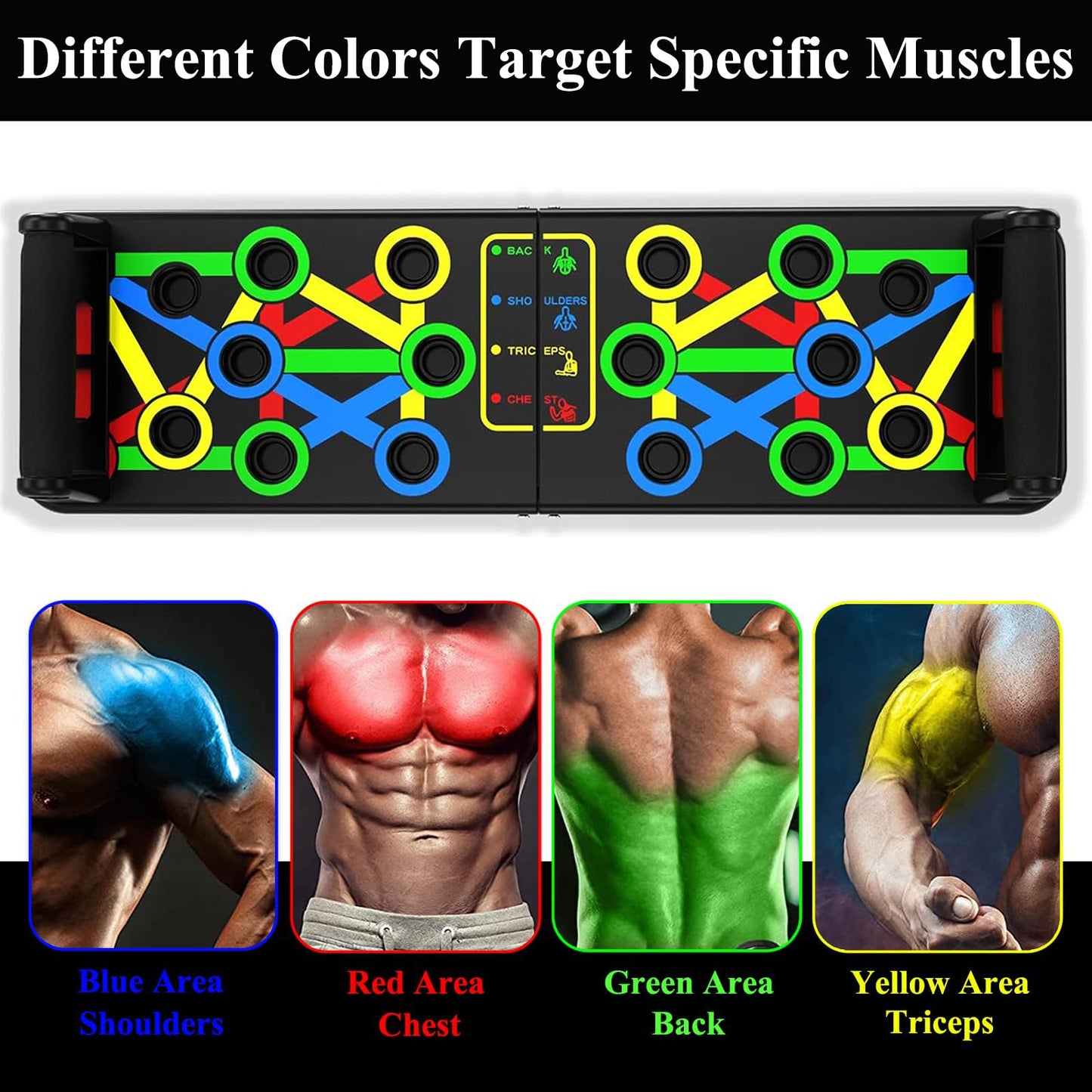Push Up Board Home Workout Equipment Solid Multi-Functional Pushup Stands System Fitness Floor Chest Muscle Exercise Professional Equipment