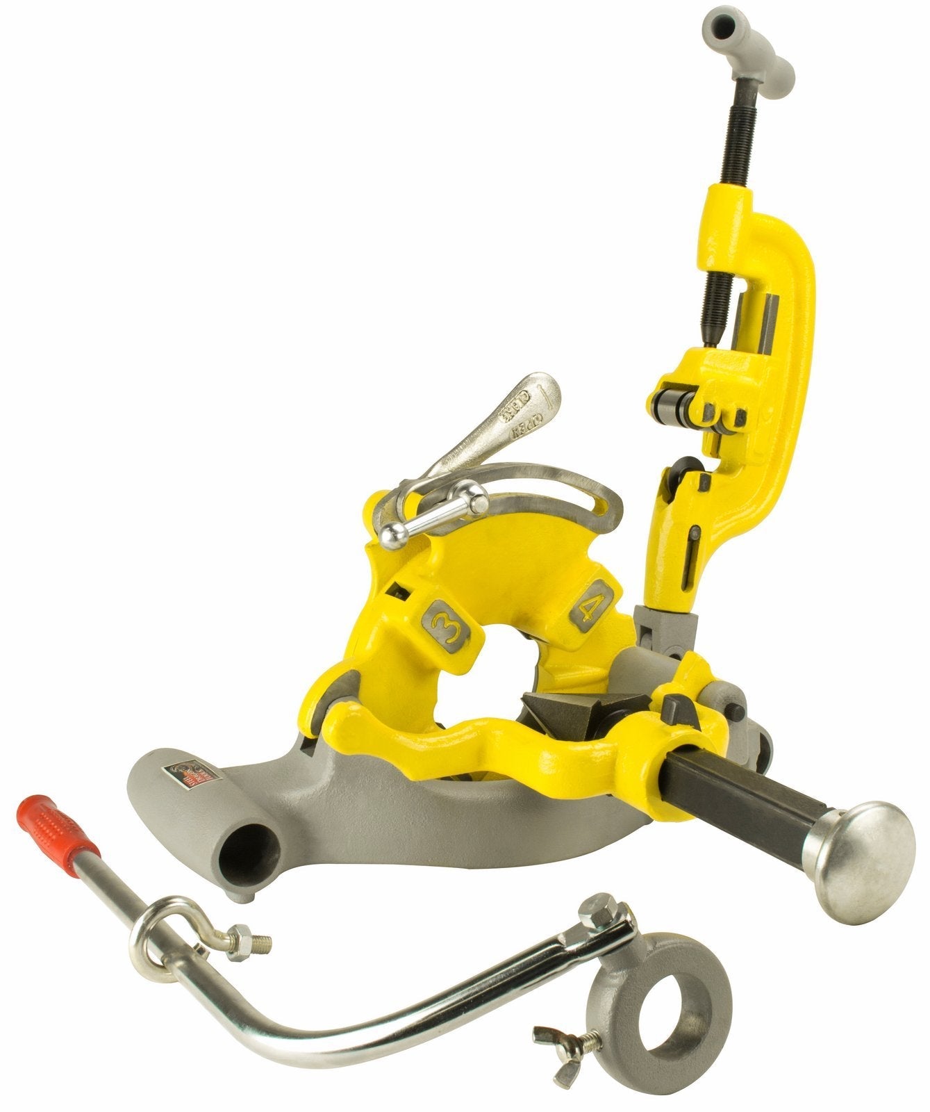 Steel Dragon Tools 311 Carriage 360 Cutter 811A Die Head 341 Reamer Kit fits RIDGID 300 Power Drive for Pipe Threading