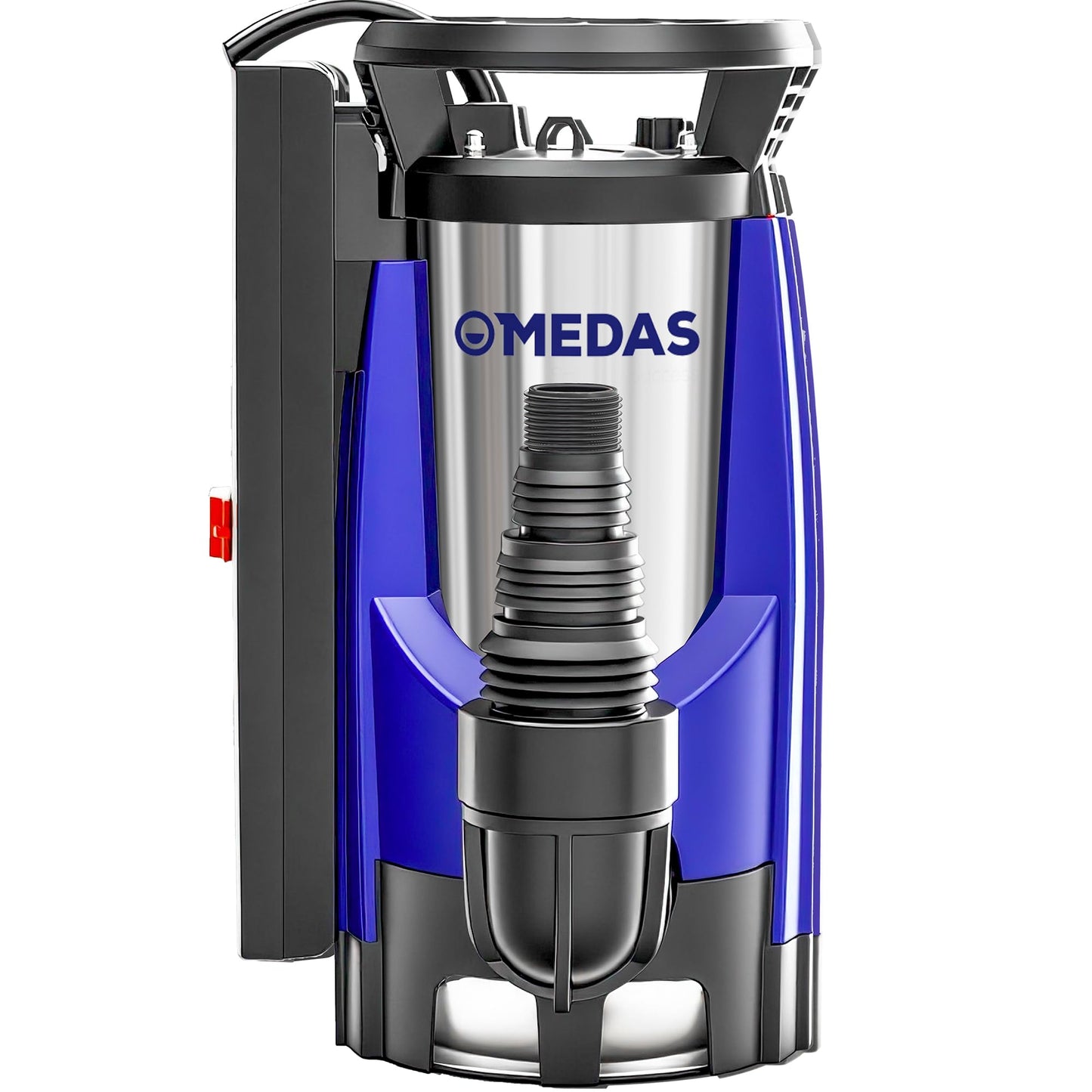 MEDAS Automatic Sump Pump,1.5HP 5500GPH Submersible Water Pump Portable Utility Pumps with Auto On/Off, Built-in Float for Swimming Pool Pond Hot Tub Rain Barrel Flooded House Basement