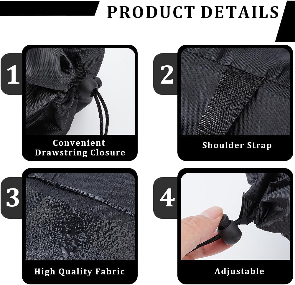 39x12 inch Hammock GORGECRAFT Black Camp Chair Replacement Bag Big Polyester Protective Carrying Chair Bag