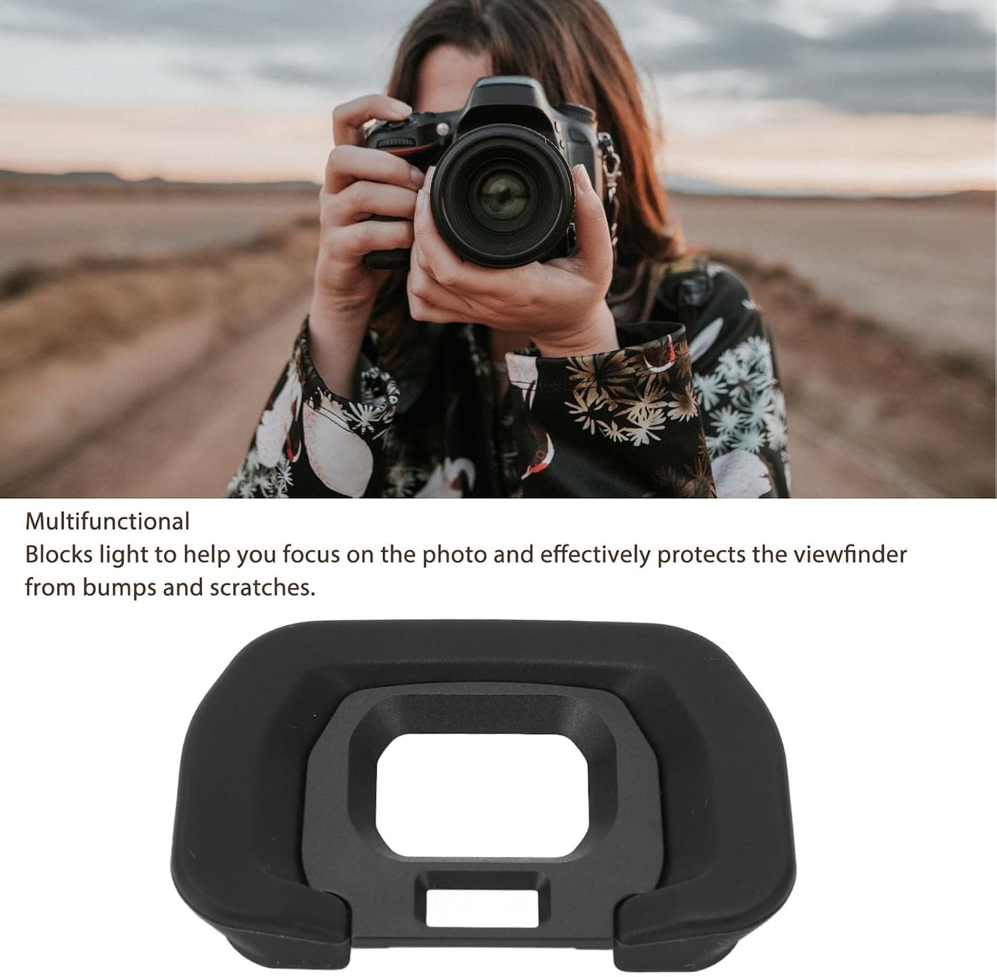 Versatile Eyecup Protector for Mirrorless Cameras