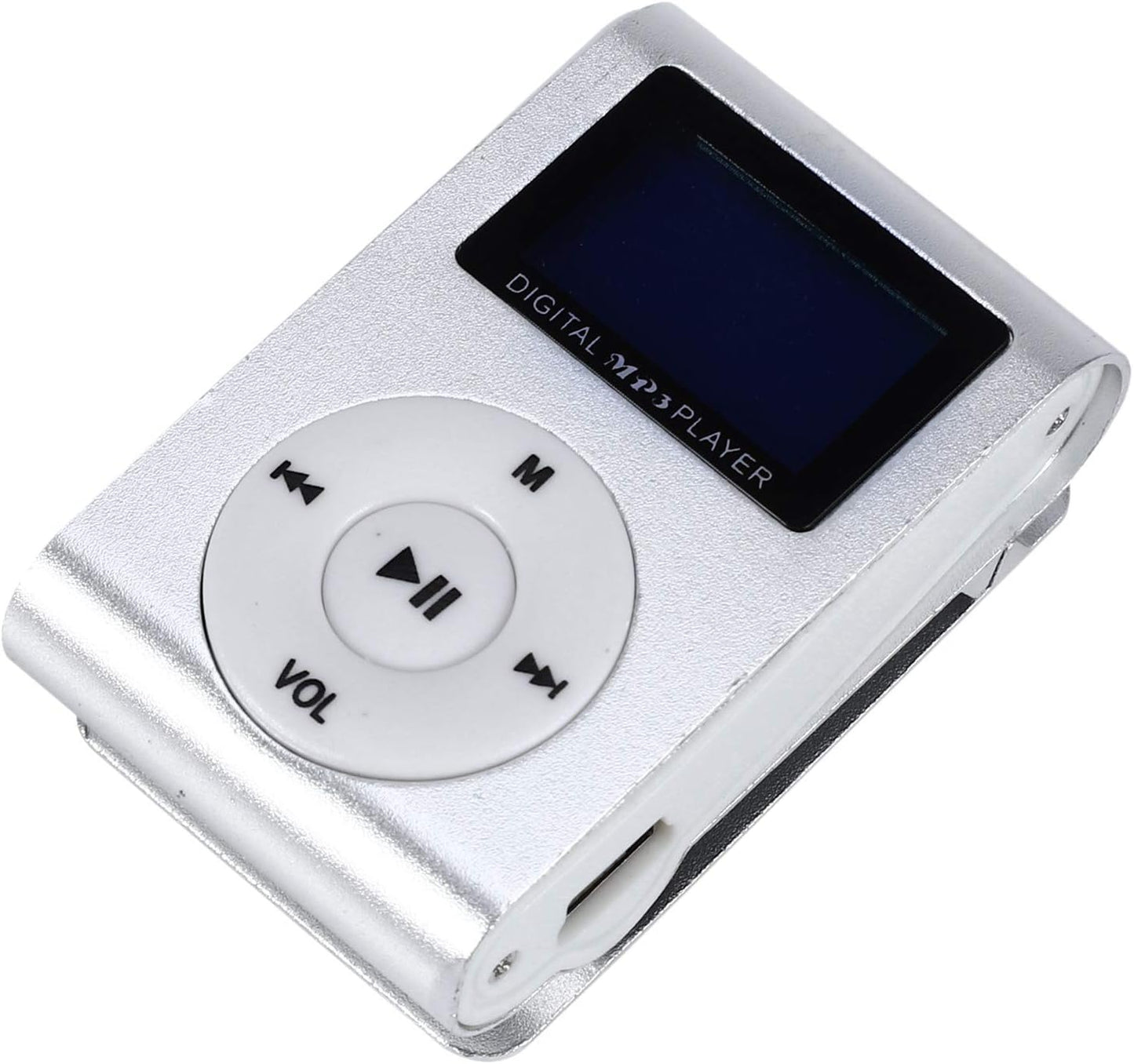 Lizusidtsy MP3 32GB 091649 Mini USB Clip Player Video Screen Support Micro-SD TF Card