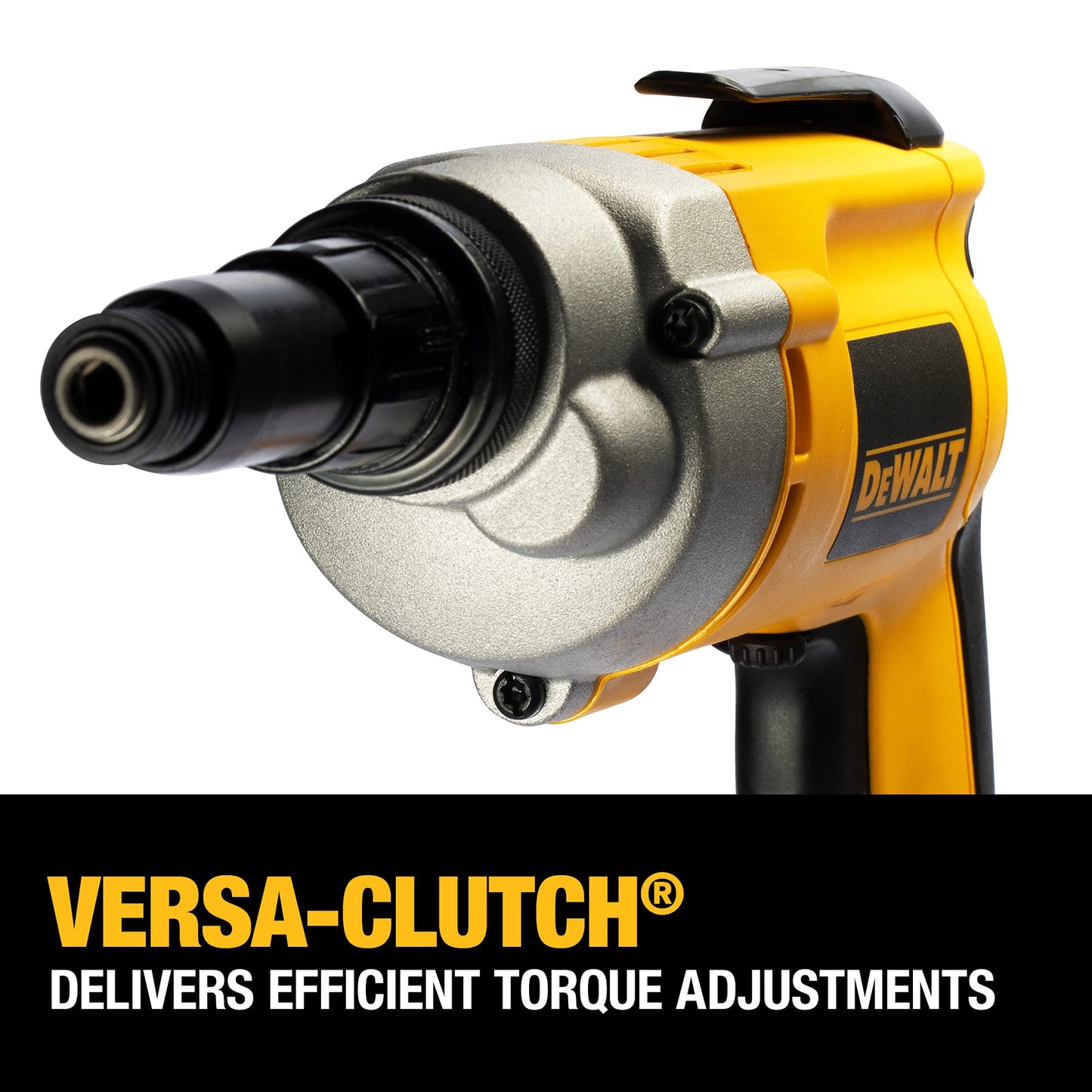 DEWALT Drywall Screw Gun, 6.5-Amp (DW268), Yellow