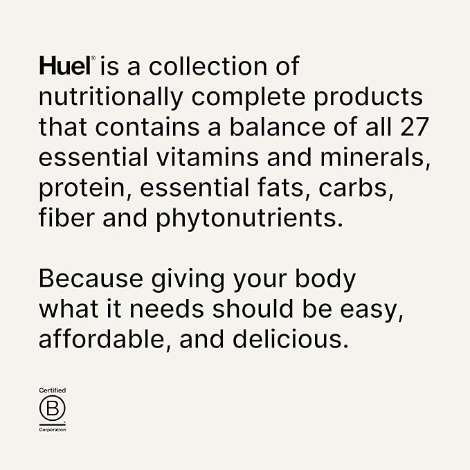 Huel Black Edition Ready-to-Drink | Vanilla Meal Replacement Shake | 35g High Protein Drink | 27 Vitamins & Minerals, Vegan, Gluten Free | Plant Based | High Fiber, Low Sugar | 16.9 Fl Oz, 12 Pack