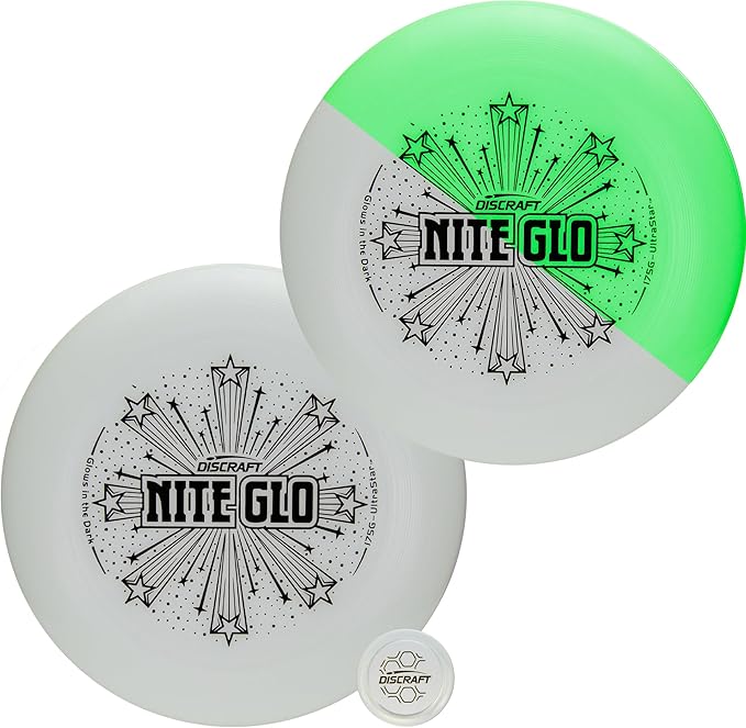 Discraft Ultrastar Ultimate Discs 1 & 2 Packs, Standard Size, for Competitive & Casual Play