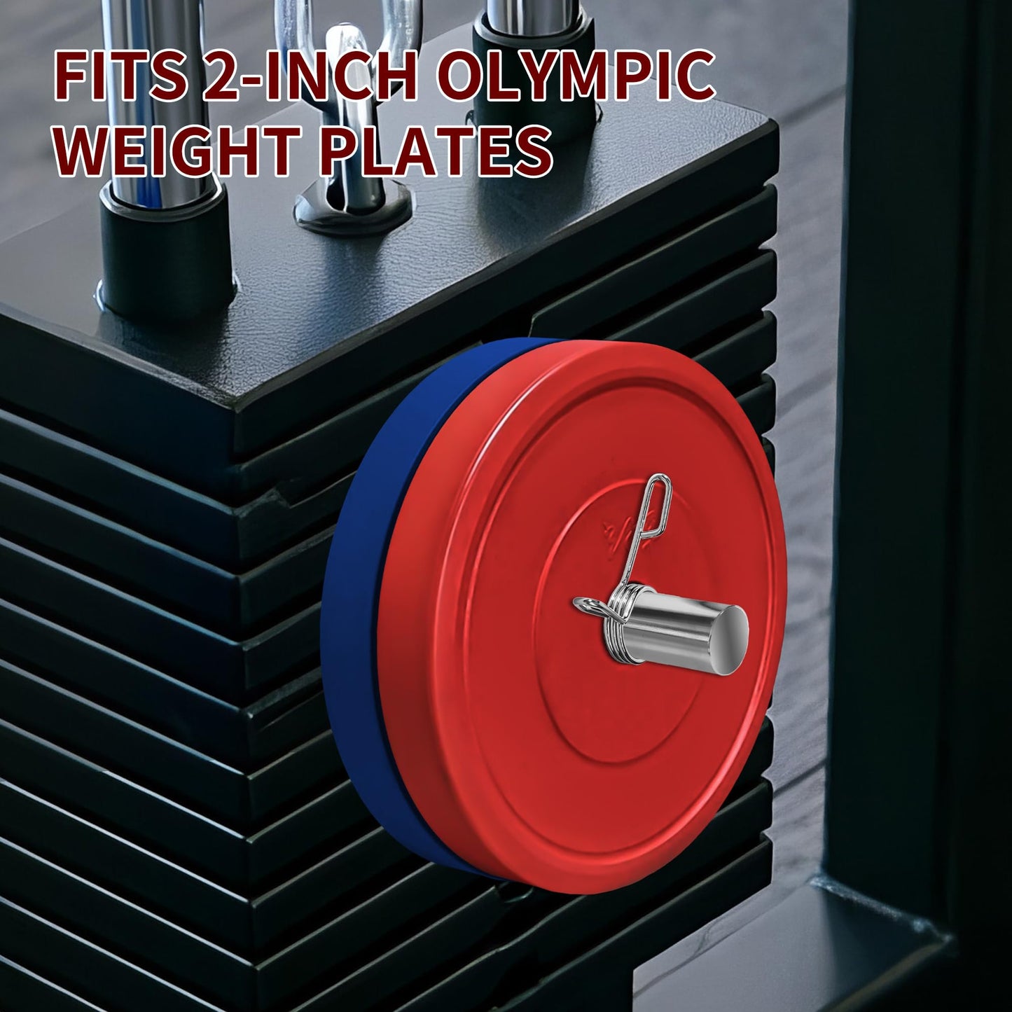 THOUSAND SUNNY Weight Stack Pin Extender, Cable Machine Attachment Magnetic Weight Stack Extender Pin Strength Training for Home Gym