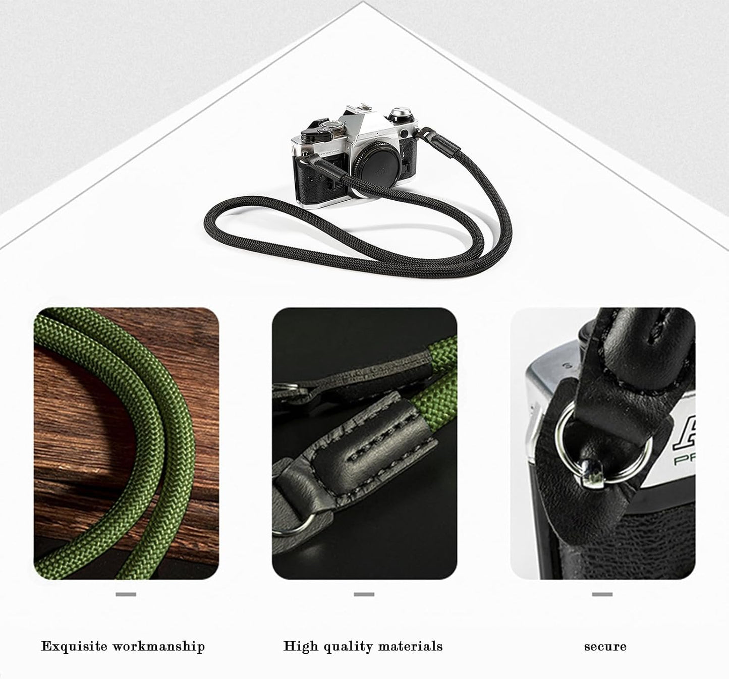 Snmzlc strap,100cm US234 Camera neck Camera Wrist Strap for DSLR Mirrorless Camera,Camera Hand Strap with Safer