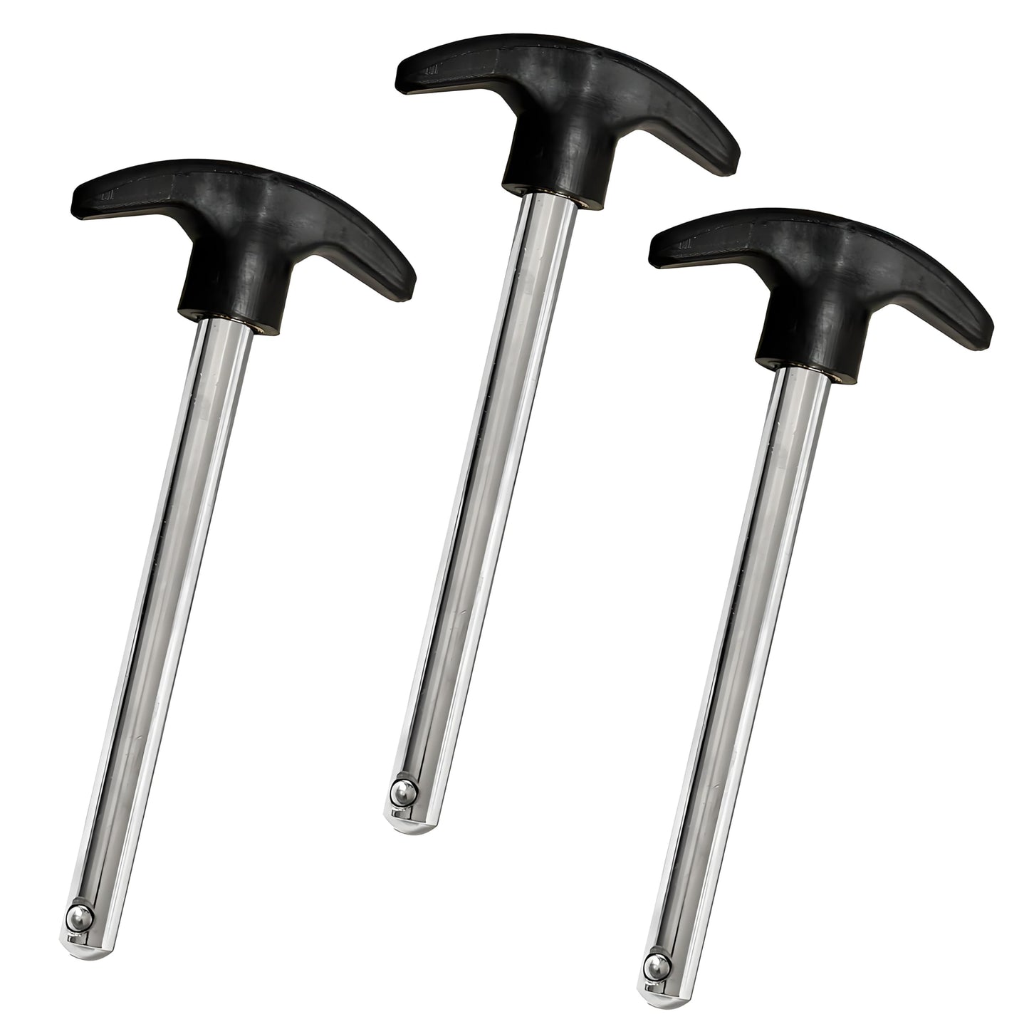 3 Pack Heavy Duty Weight Stack Pin Set, 3/8 Inch Diameter Locking Space 4。4 Inch Weight Stack Pin Extension for Home and Commercial Gym Strength Training Equipment Weight Pins
