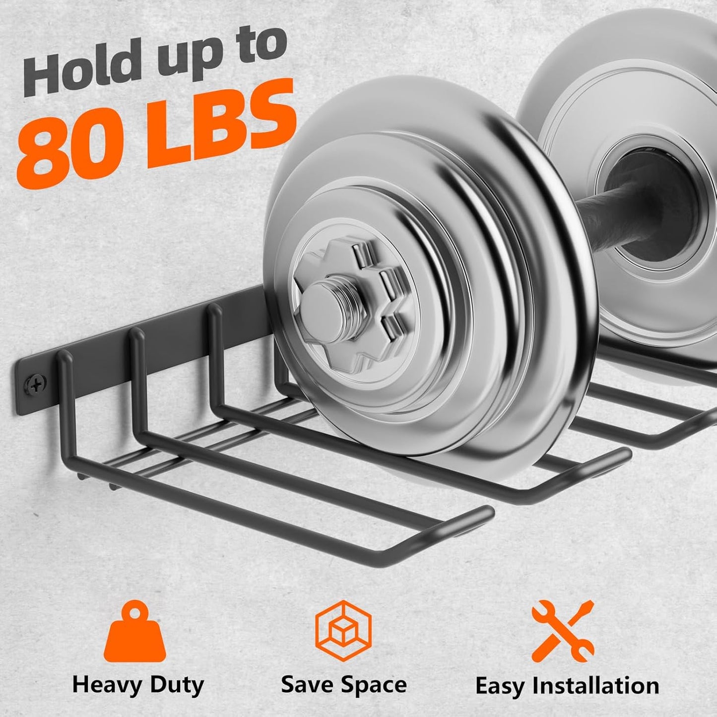Reliahom Power Tool Organizer - Heavy Duty Cordless Drill Holder Wall Mount | Quick Installation, 1 Pack