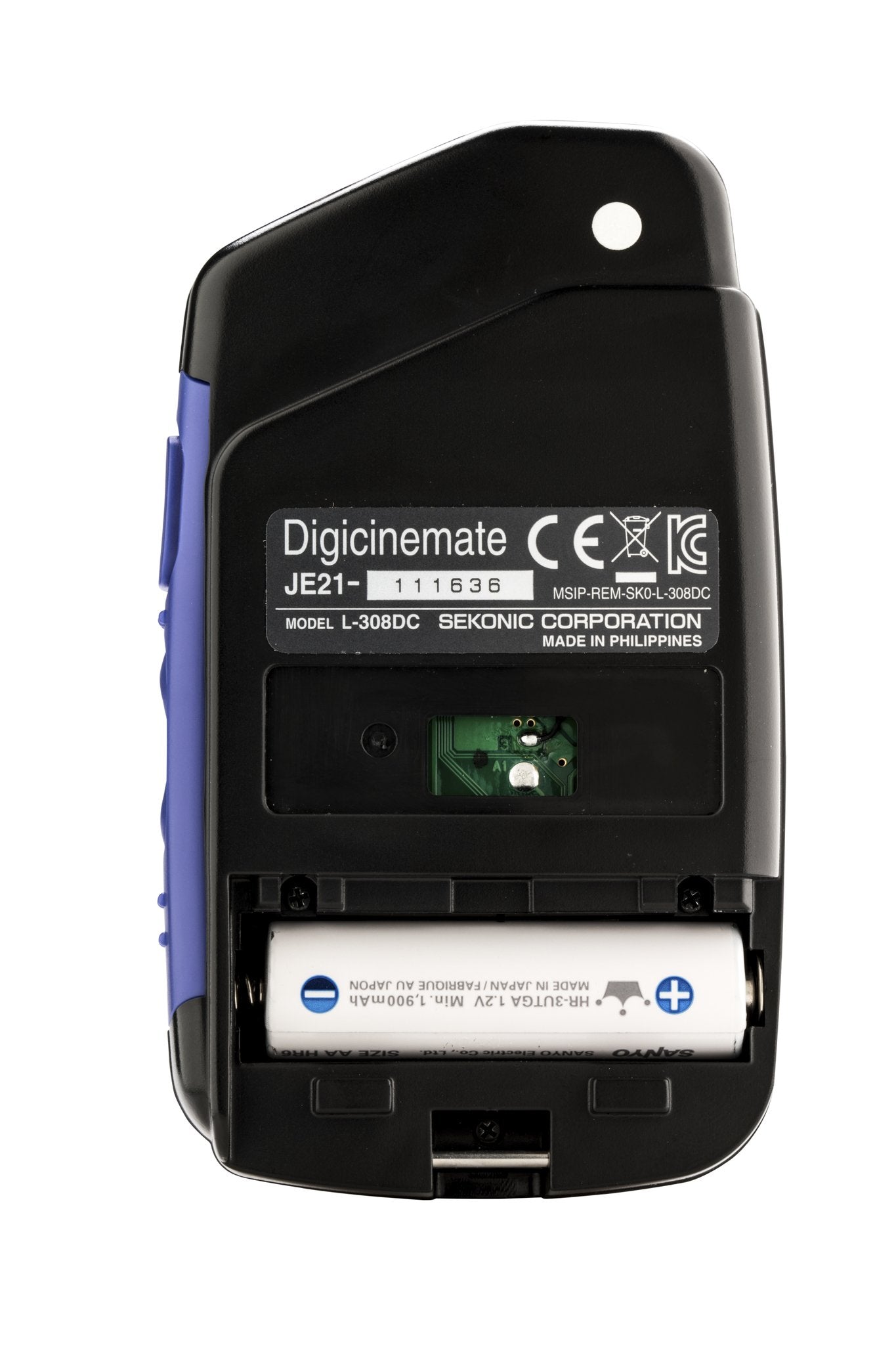 Sekonic L-308X-U Flashmate Light Meter, Compact Digital Incident & Reflected Exposure Meter with Photo, Cine & HD Cine Modes, LCD Auto Backlight, Illuminance Measurement, Pocket-Sized Design