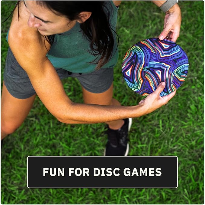 Waboba Wingman Pro - Foldable Silicone Flying Disc - Fly Straight and Far - Perfect for Kids and Adults – Green Gem