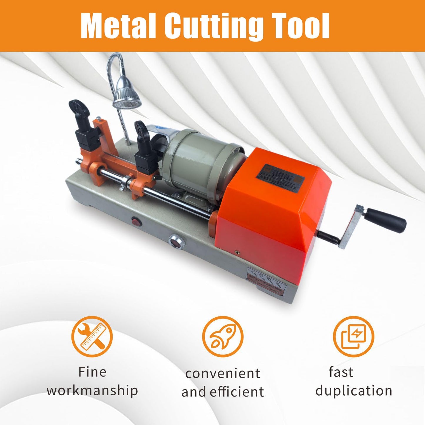 Zmtfqymx Portable Horizontal Metal Cutting Tool, 110V High-Precision Slotting Machine for Metalworking and DIY Projects