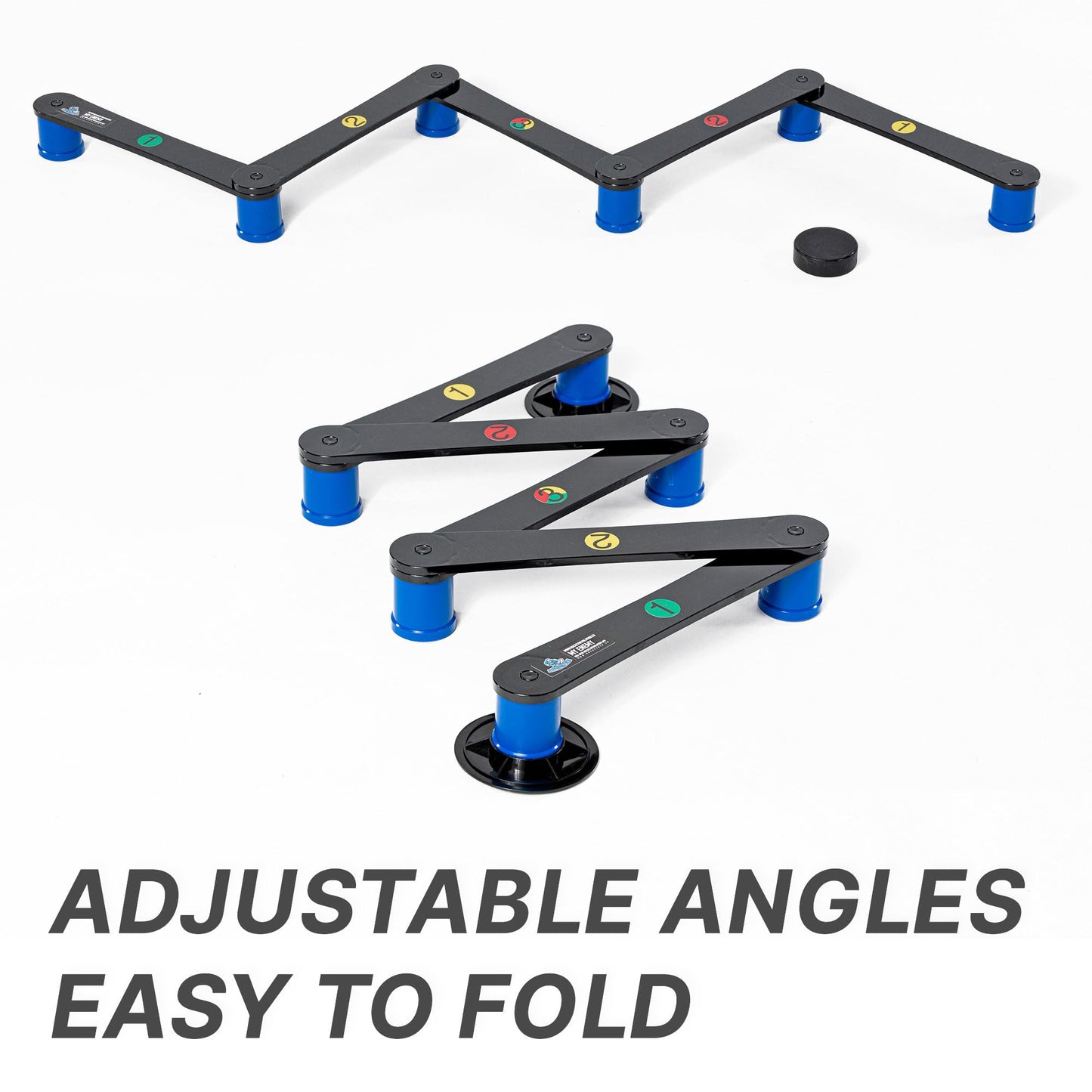 Hockey Revolution Lightweight Stickhandling Training Aid, Equipment for Puck Control, Reaction Time and Coordination - MY ENEMY