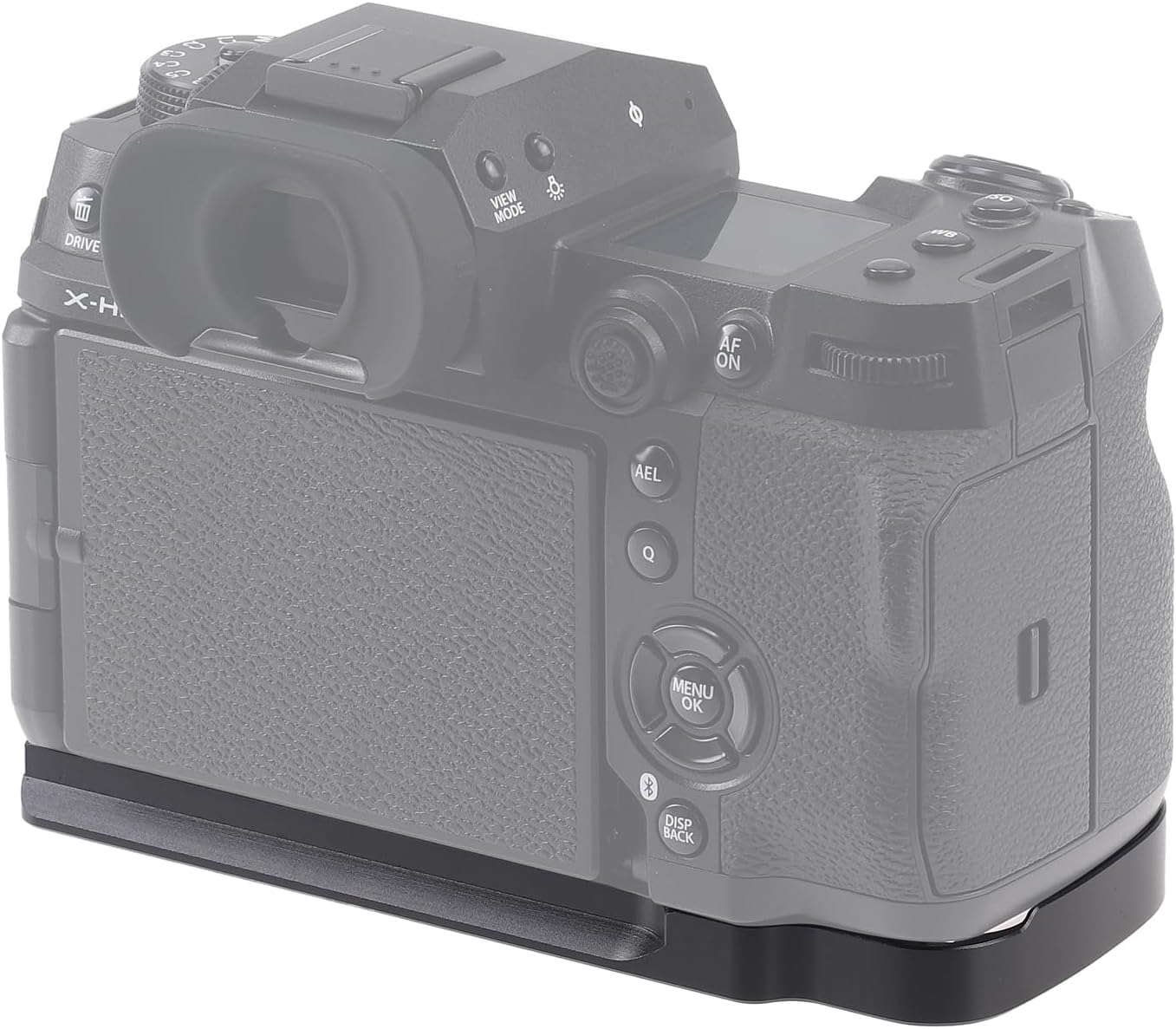 FocusFoto X-H2/X-H2S Quick Release Baseplate QR Plate Mount for Fujifilm Fuji Mirrorless Camera, Compatible