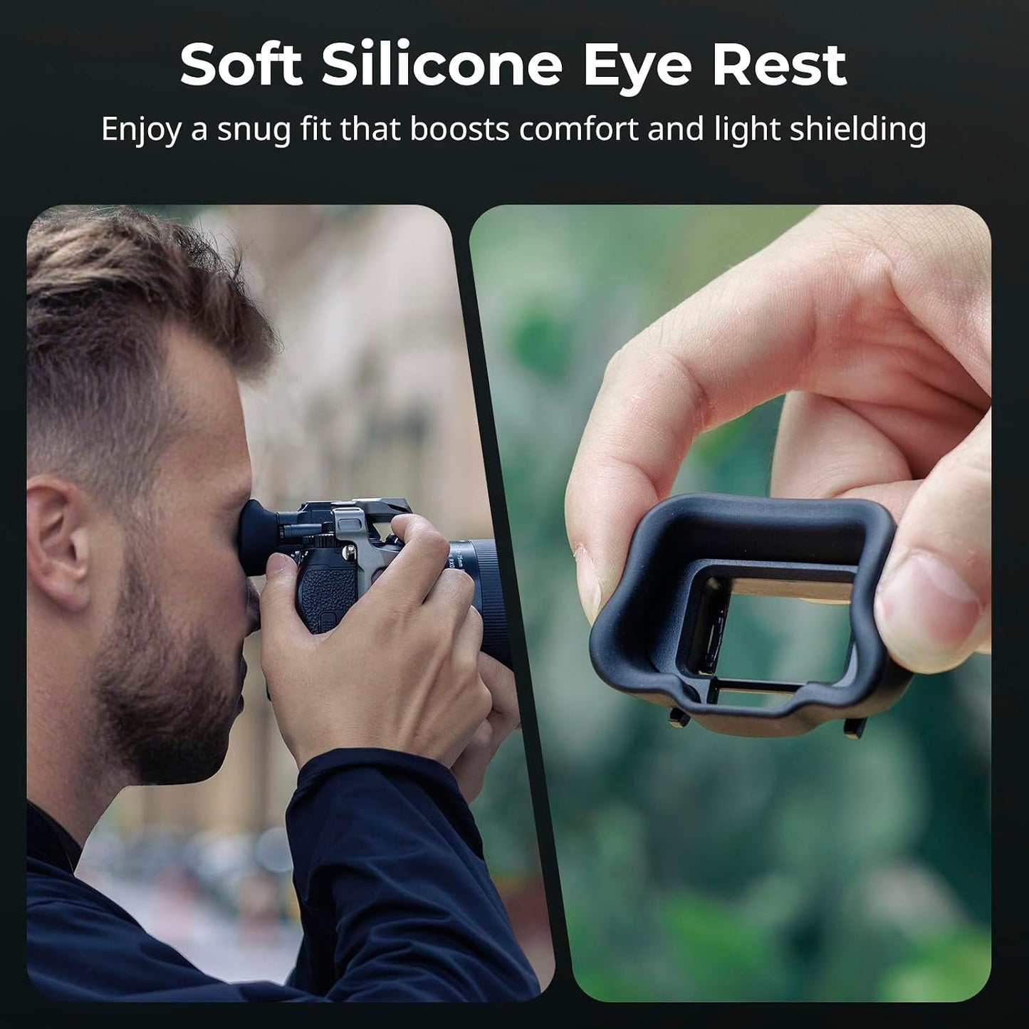 SMALLRIG 7 7 7S 7R 9 1, 1 Camera Viewfinder Eyecup for Sony Alpha V, Alpha IV, Alpha III, Alpha V, Alpha III, Alpha