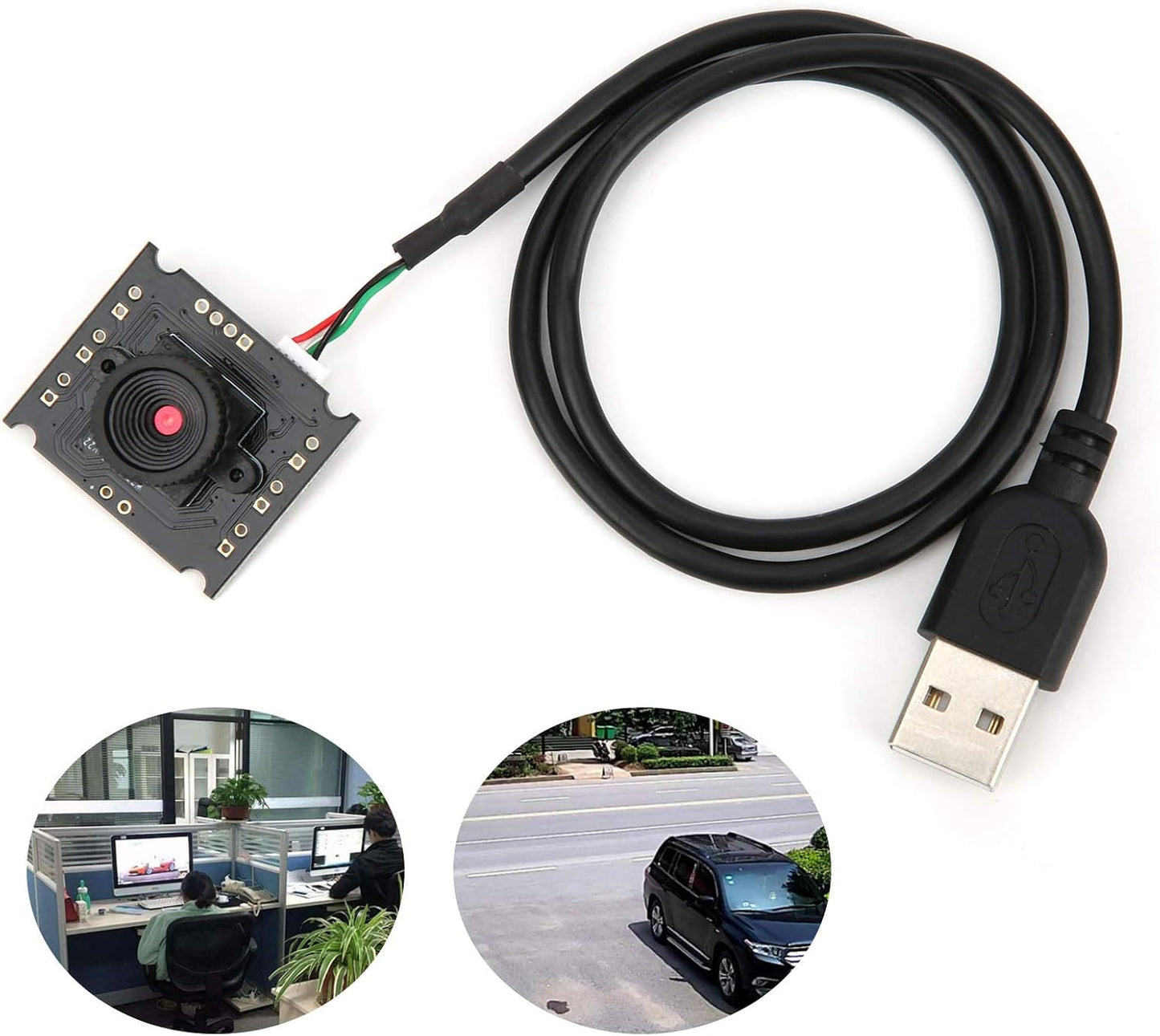 FTVOGUE HBVW202012HD WinXP/Win7/Win8/Win10/OS Camera Module USB Interface Webcam Module for X/Linux/Android