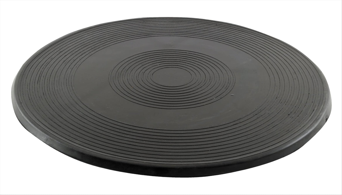 Vestil TT-18-7/8 Heavy Duty Manual Turntable, 1000 lbs Capacity, 7/8" Height, 18" Diameter,Black/Silver