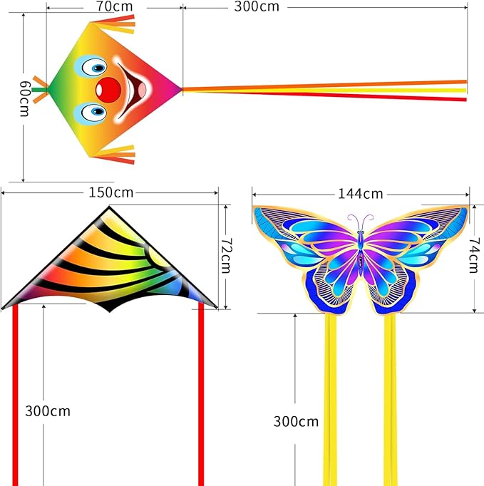 for Kids & Adults Easy to Fly, Large Kites for Adults,Beginner Kite for Kids Ages 4-8, 8-12, Perfect for Beach Trip and Family Activities