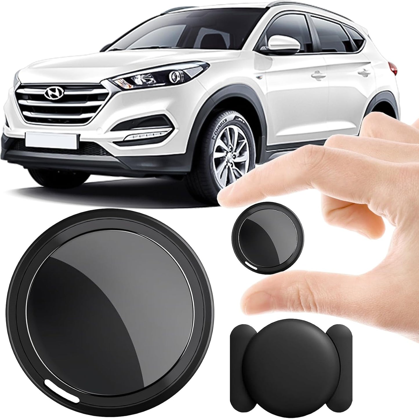 CHMQFCUP Mini GPS Tracker for Vehicles,Tracking Devices for Cars Hidden,Car GPS Tracking Device for Vehicles,Hidden