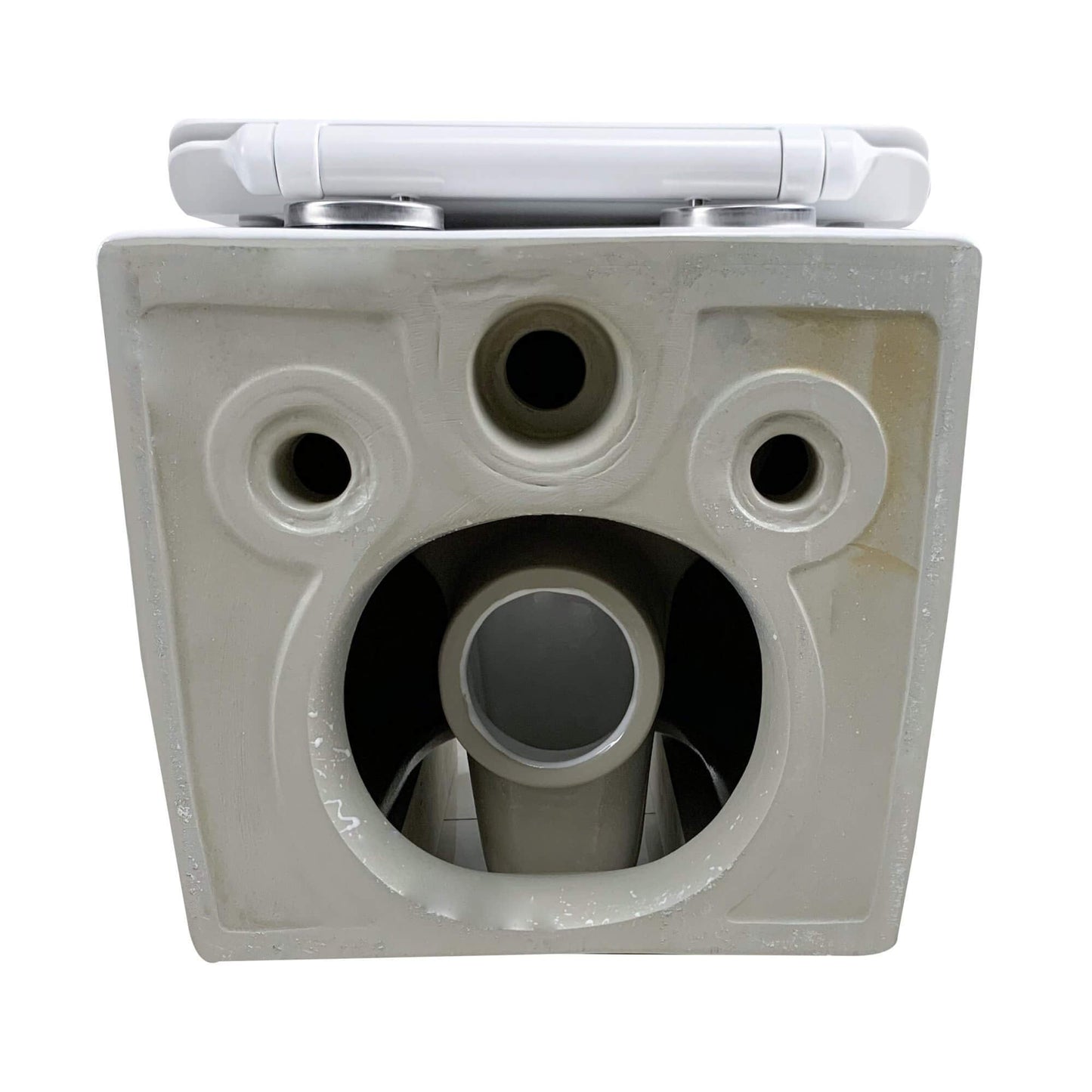 Fine Fixtures Dakota In-Wall Toilet Combo Set, Wall Hung Toilet Bowl with Soft Close Seat, Concealed Tank and Carrier System for 2x4 Studs, Push Buttons Included