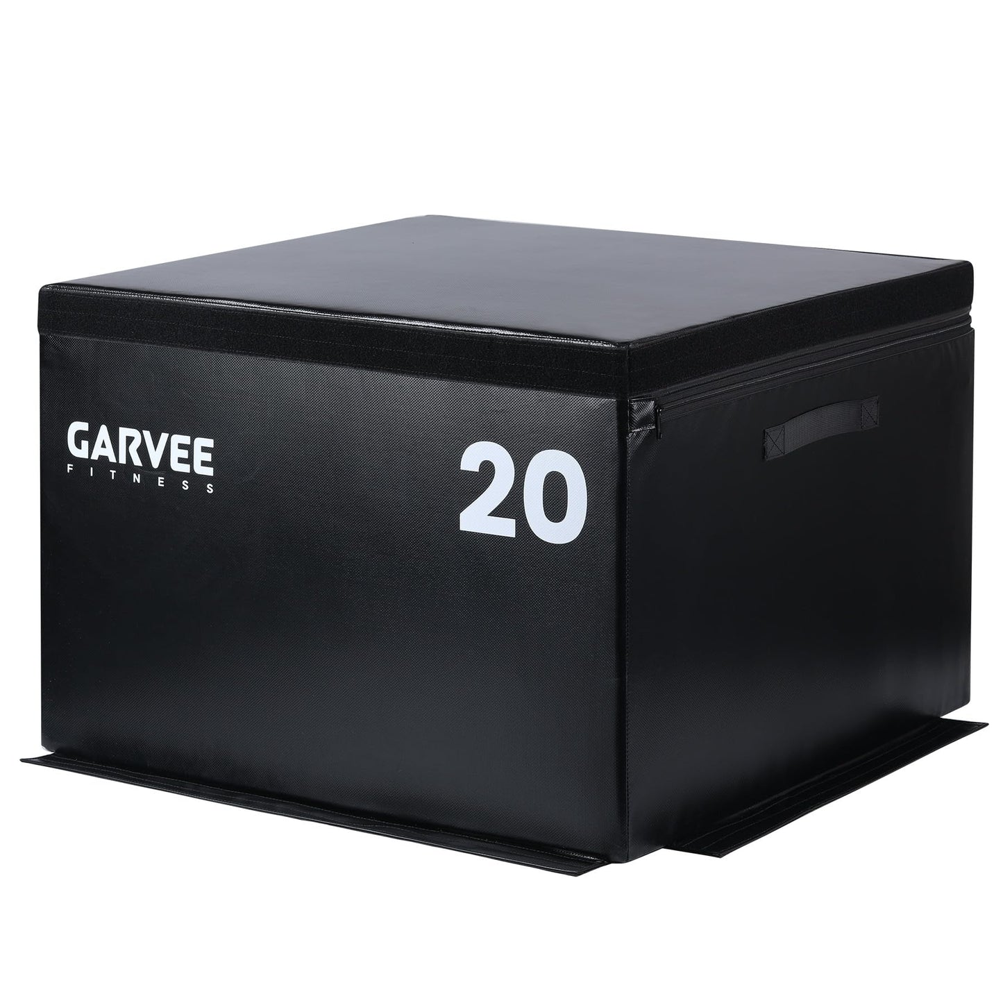 Garvee Stackable Plyo Box 20 Inch, Adjustable Plyometric Jump Box, Soft Foam Step Up Boxes for Home Gym Workouts, Soft Plyo Box for Professional Strength, HIIT, Step-Ups, and Agility Training