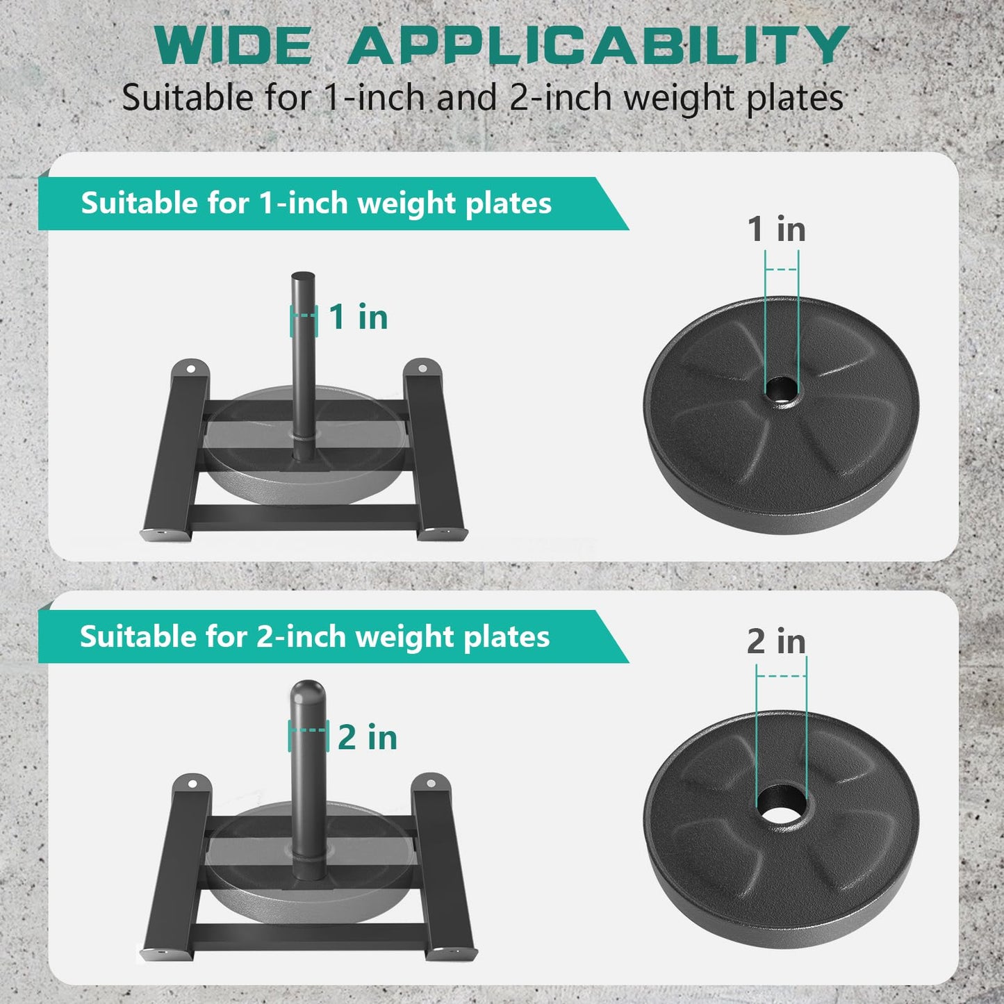 Moricher Weight Sled with Harness, Heavy Duty Fitness Strength Training Sled Workout Sled for Athletic Exercise and Speed, Suitable for 1" and 2" Weight Plates